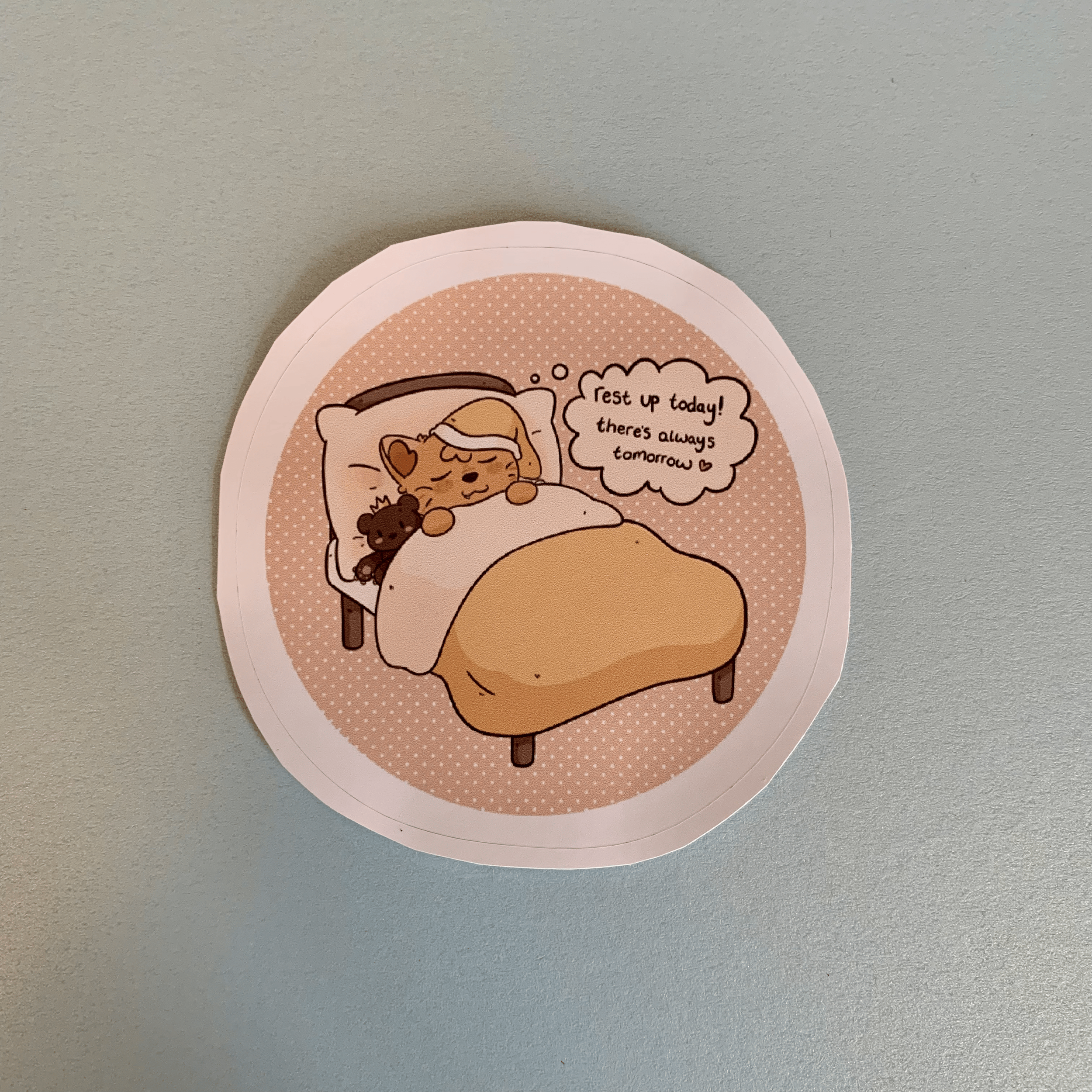 Rest Up Today Sticker