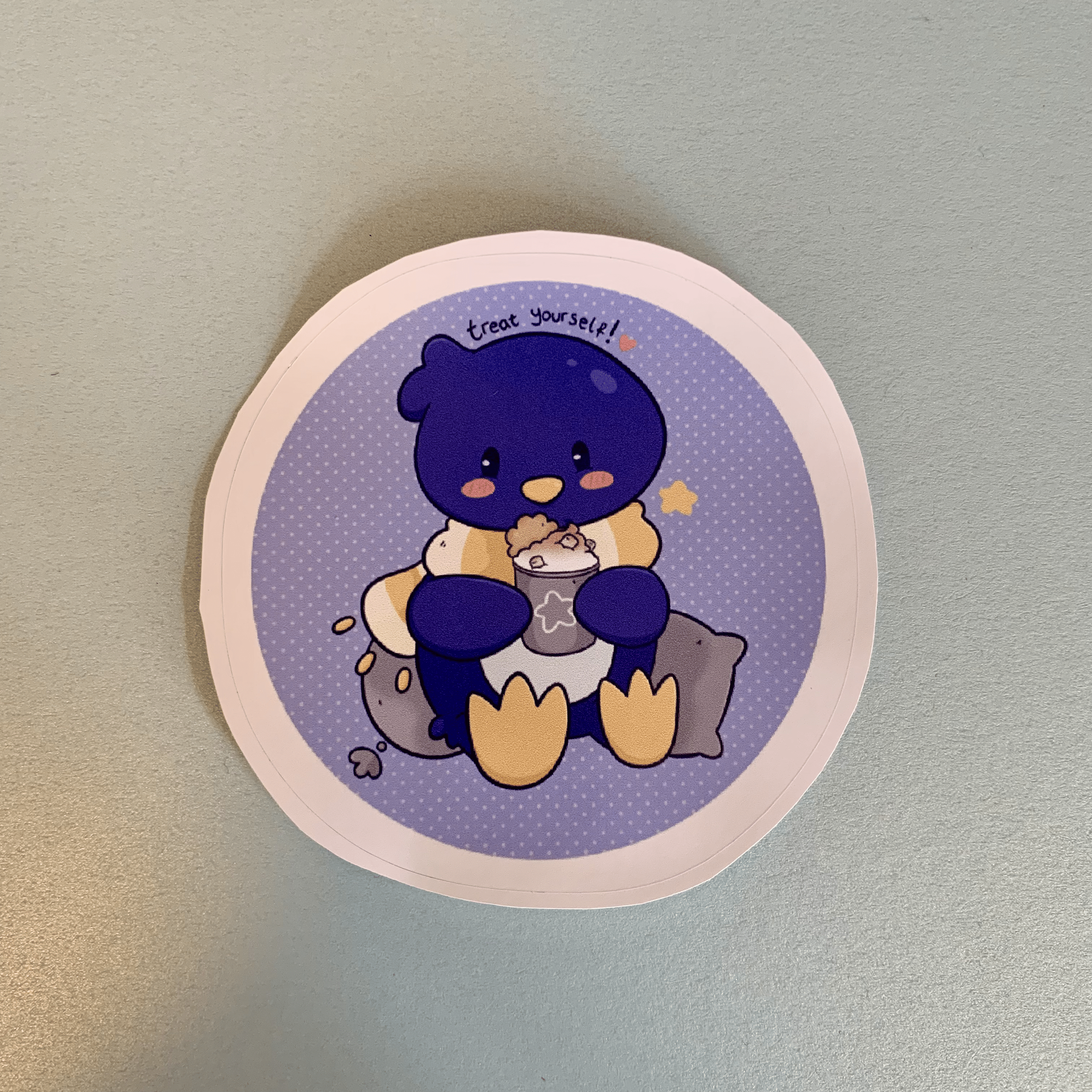 Treat Yourself Sticker