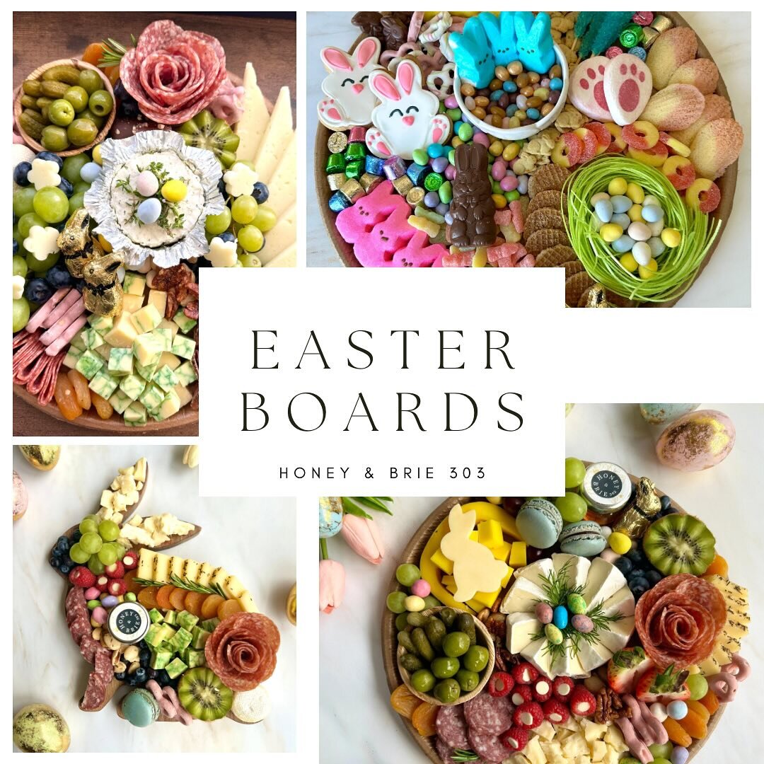 Only a few days left to get your order in for Easter! We are taking orders until Friday. All Easter orders will need to be picked up on Saturday. Link to website is in our profile.