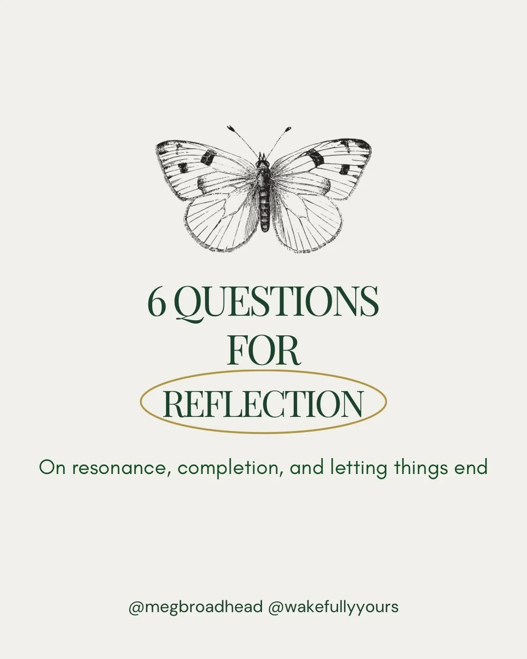 You might sit with these questions in writing, on a walk, or simply in your body. 

I&rsquo;m practicing this right alongside you. Learning to listen more closely. To move when the energy moves. To rest when it rests.

Join the community and conversa