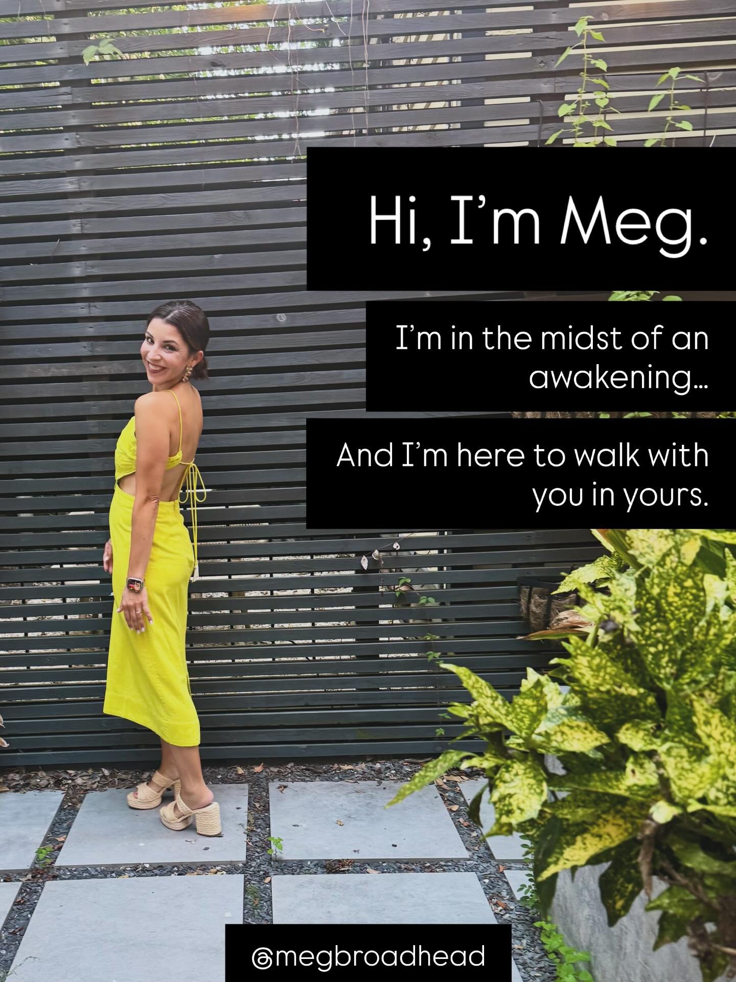 Did I miss anything? 

Links in bio for: 
🫶🏼 1:1 coaching and therapy 
🫶🏼the Wakefully Yours Substack
🫶🏼 FREE meditate with Meg sessions 

&hellip;.and buckle up, buttercup &mdash; something is coming soon. a course to help you access and harve