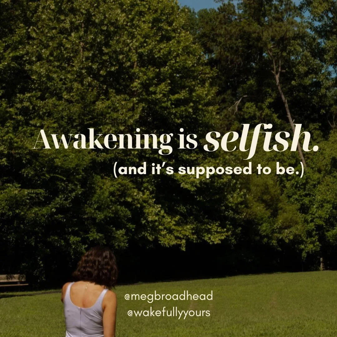 This is something I&rsquo;ve had to reconcile. 

The amount of time, energy, and intention this process of becoming asks&hellip; 

The no&rsquo;s, the pulling back, the quiet, the solitude&hellip; and then answering questions about where I&rsquo;ve b