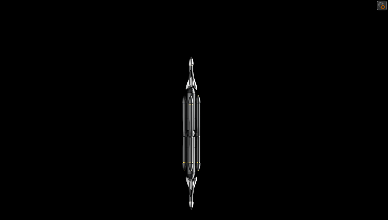 QUAD MOUNTED SHUTTLE + ROCKET