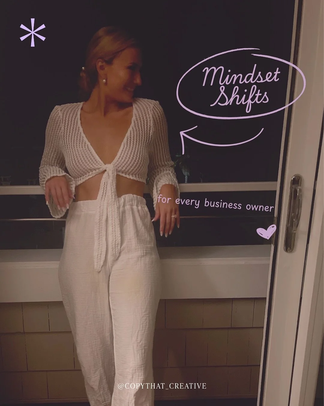 MINDSET IS EVERYTHANNNNNG 

Every season of business looks different, especially when you&rsquo;re growing something from scratch

Whether you&rsquo;re writing copy, creating content or running your own show, remember: slow progress is still PROGRESS