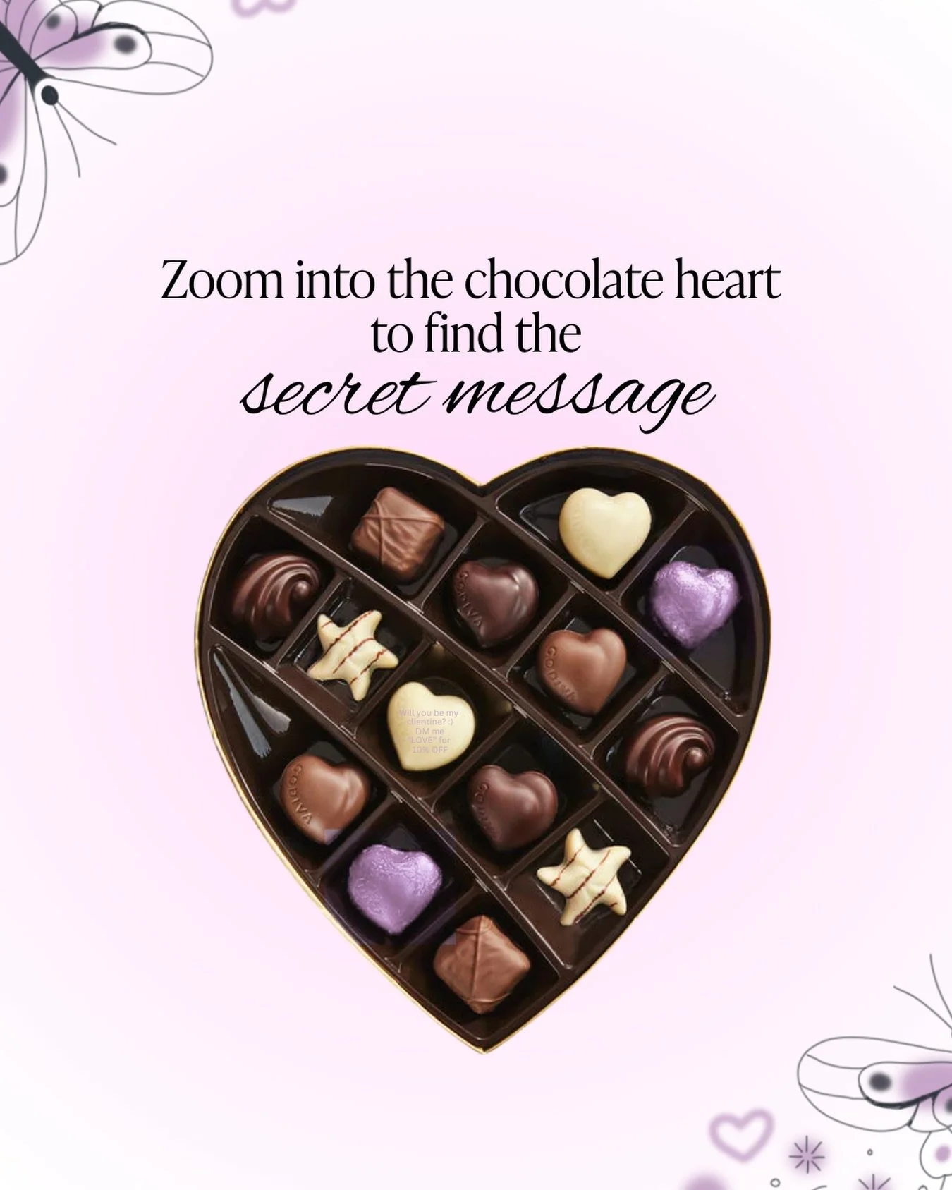 A little love, a little chocolate&hellip; and a tiny surprise if you look closely 😉💌🍫

If you&rsquo;re looking for a freelance copywriter who writes with heart, let me know. xoxo