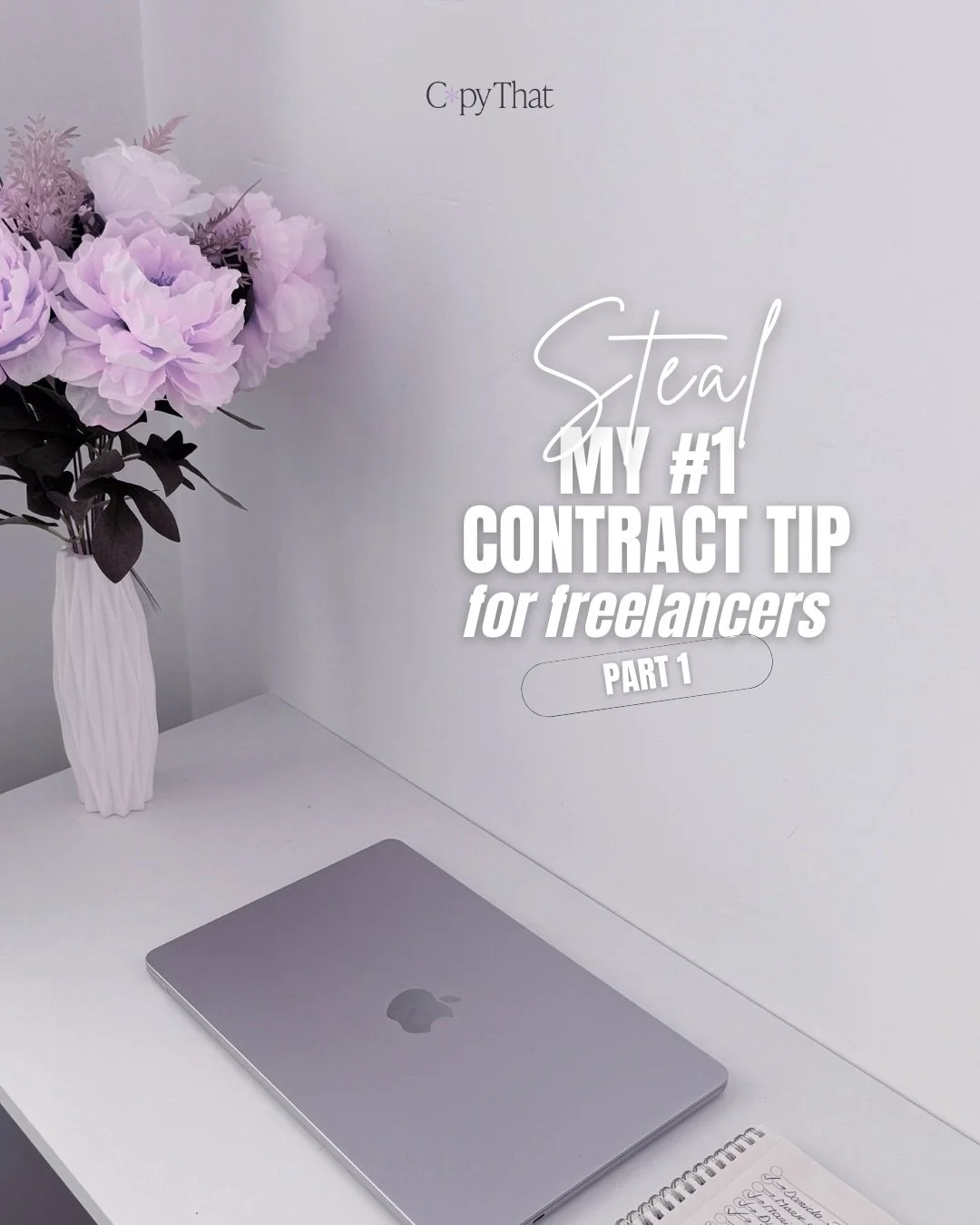 Screenshot this contract tip that every service provider should know. ✍️

Including a revision fee in your contract sets clear boundaries, prevents scope creep &amp; protects your time as a solopreneur.

One round of revisions (sometimes two for larg