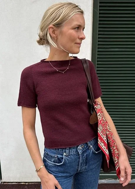 Knit the Ivy Tee by Petiteknit