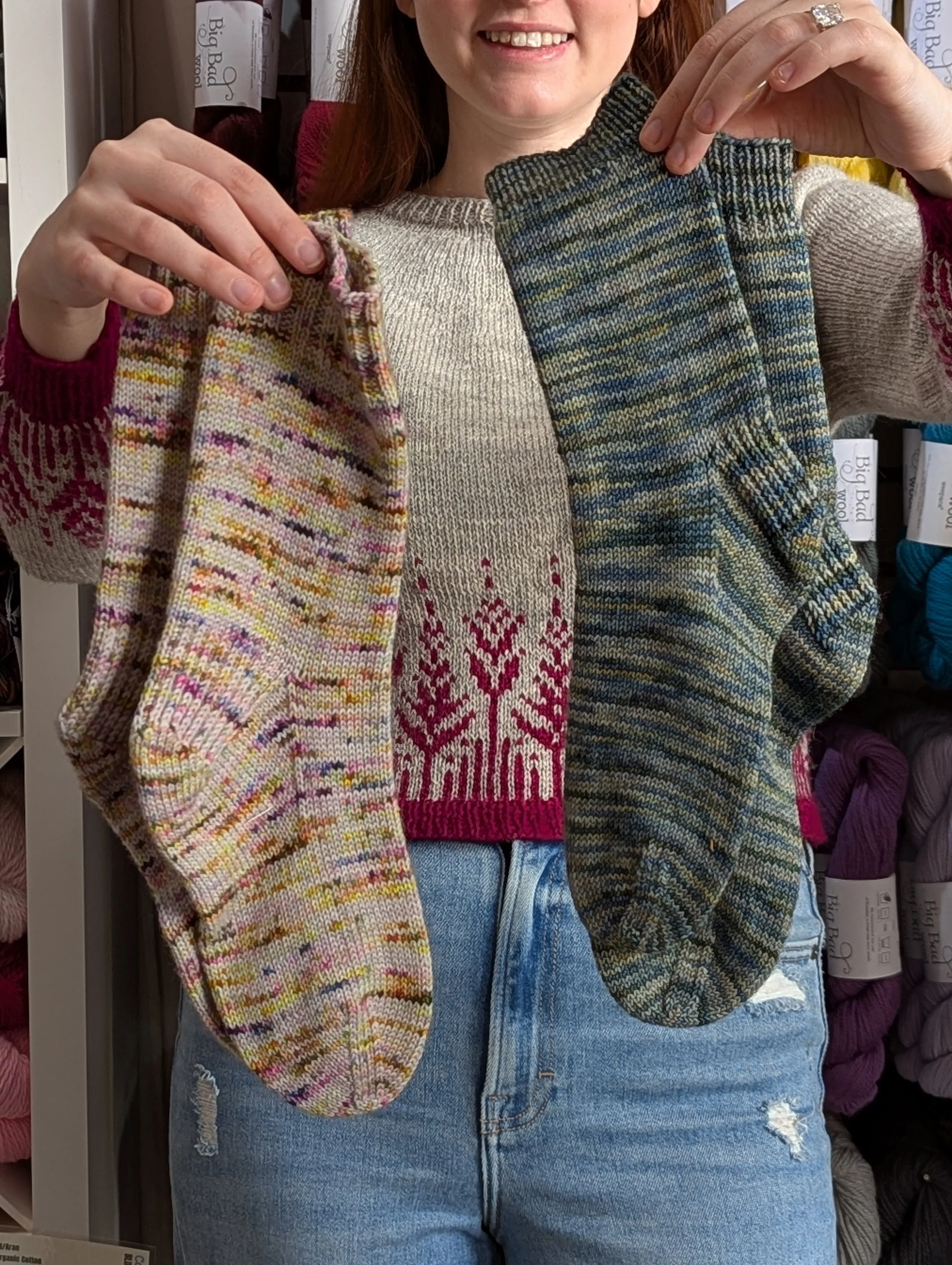 Beginner Socks on a Magic Loop