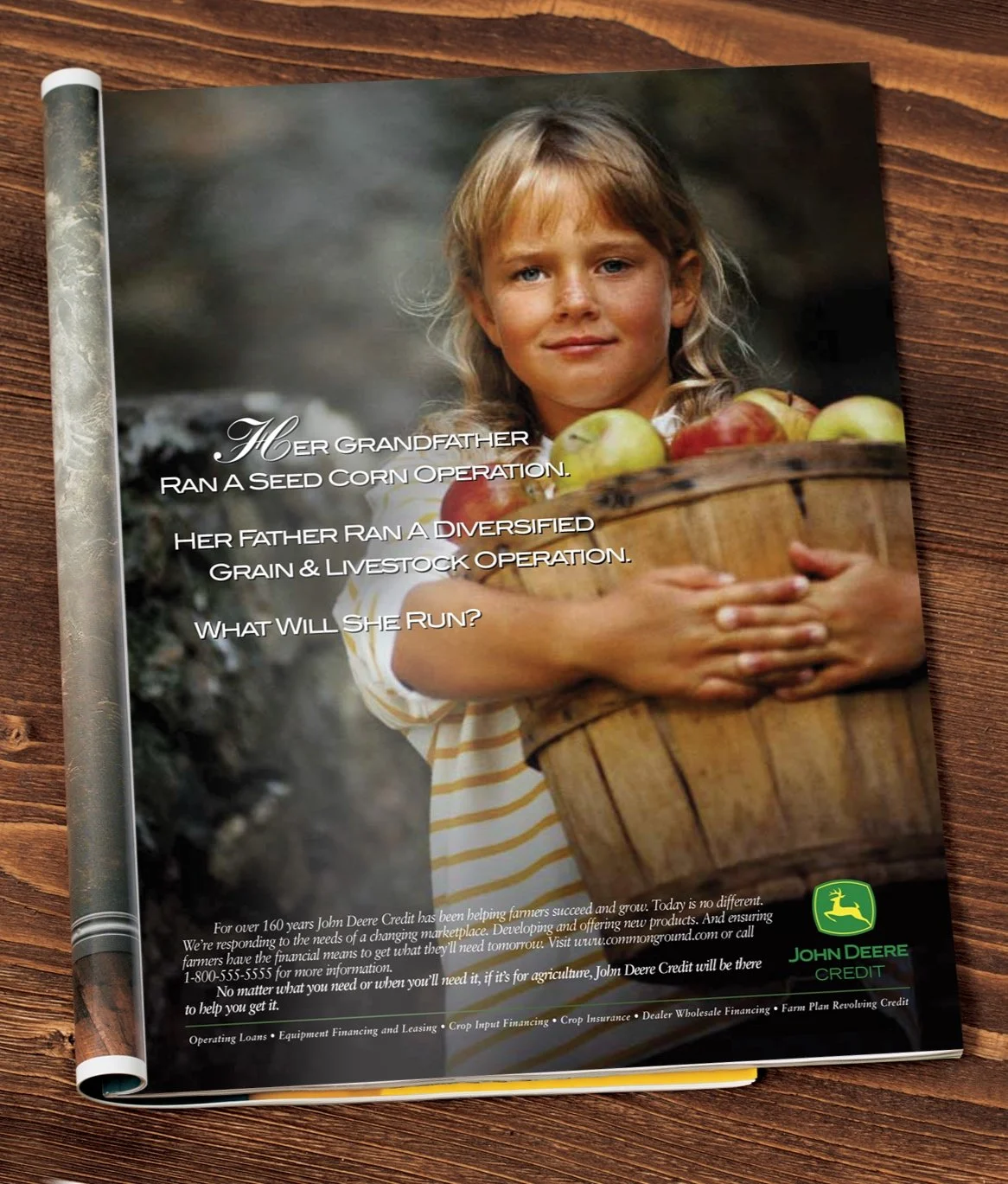 John Deere credit ad