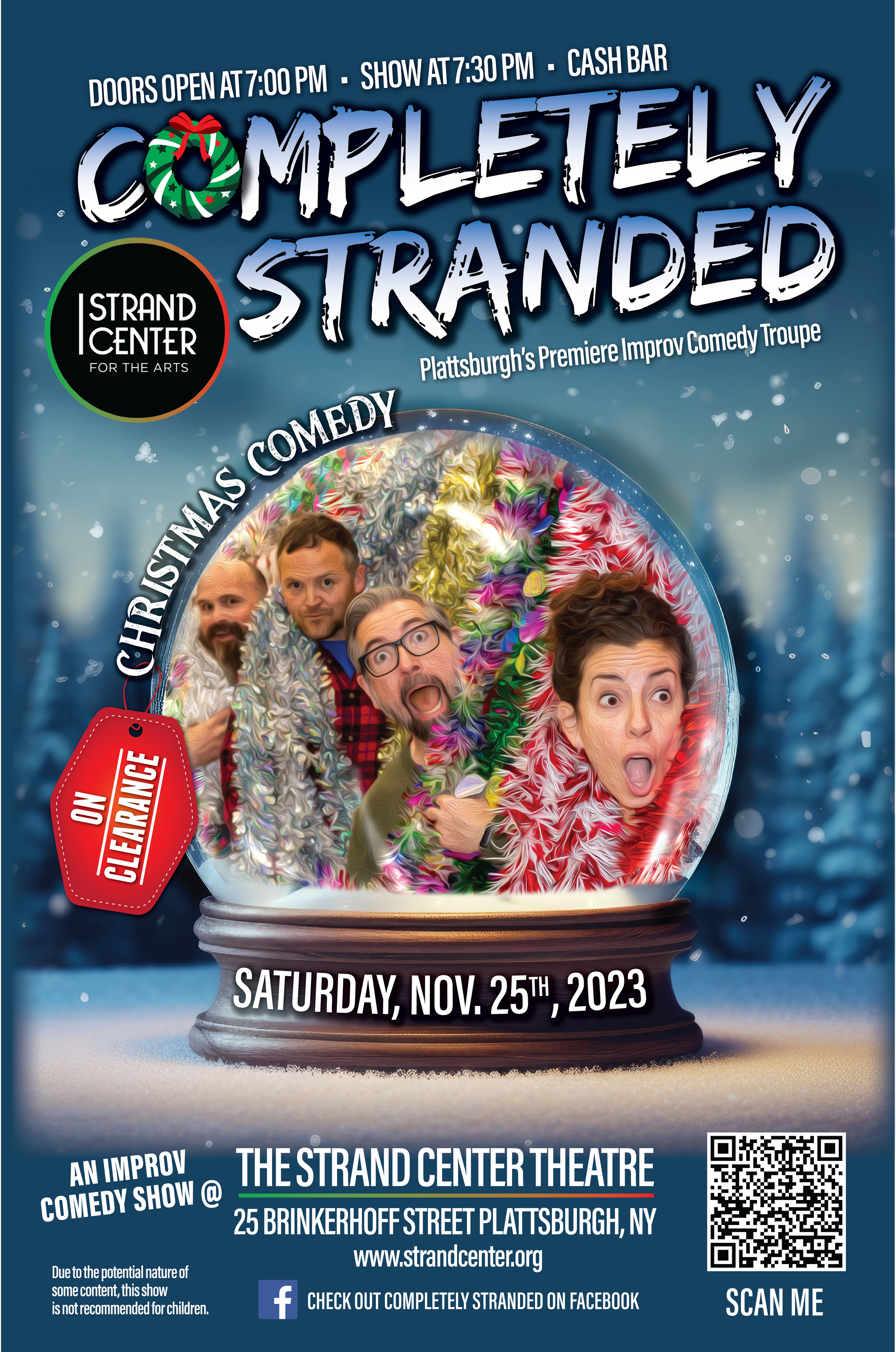 Completely Stranded Event Poster
