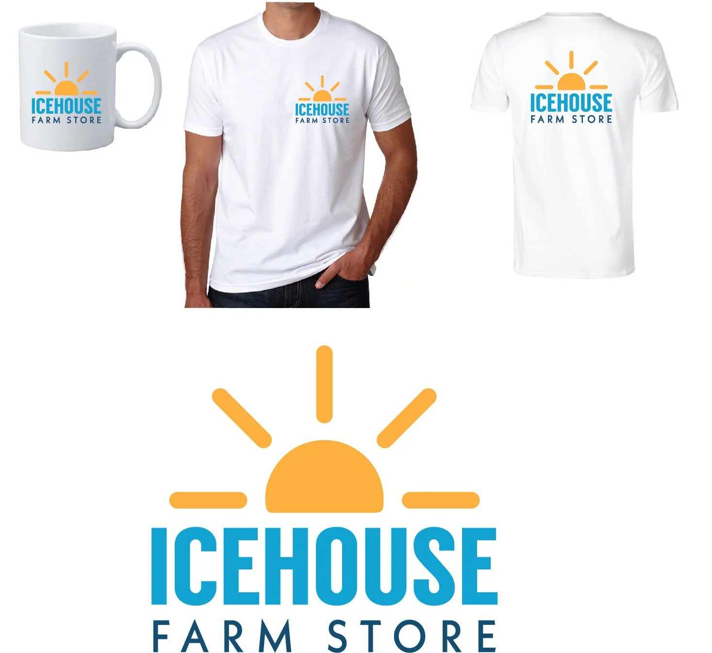 Icehouse Farm Store Logo/Branding