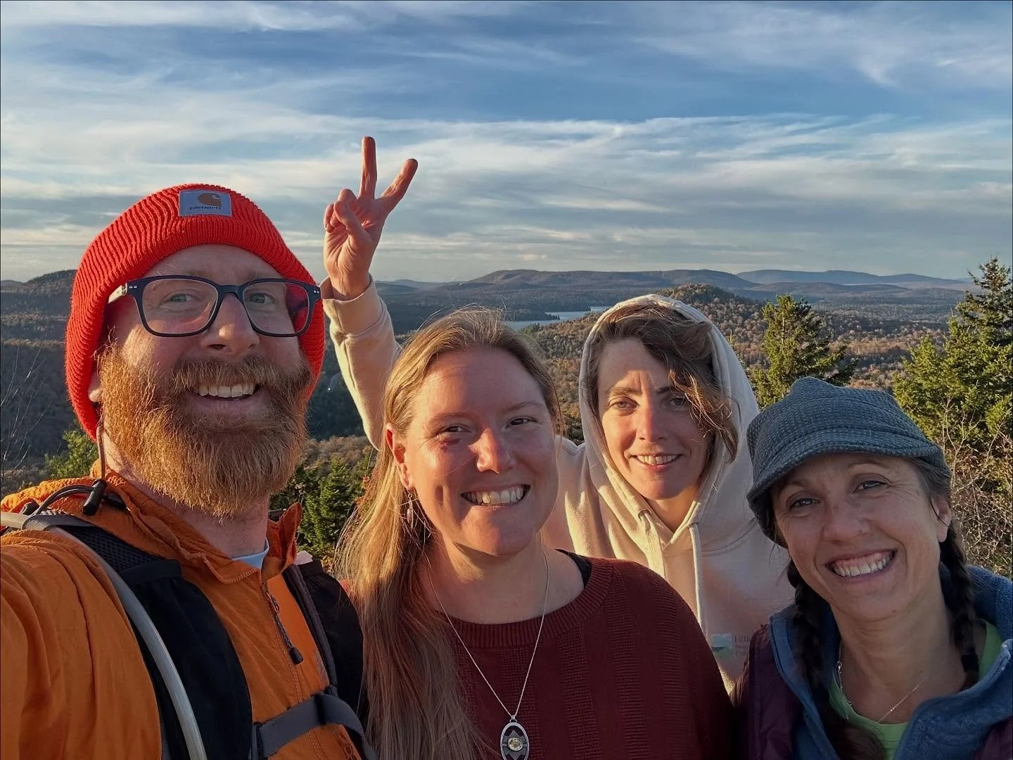 As the leaves continue to fall 🍂 we&rsquo;re winding down our busy summer fall season and we are feeling so much gratitude for our little team that made it all possible this year.  Thank you Wynde Kate and Casey!  We did a little staff hike and went