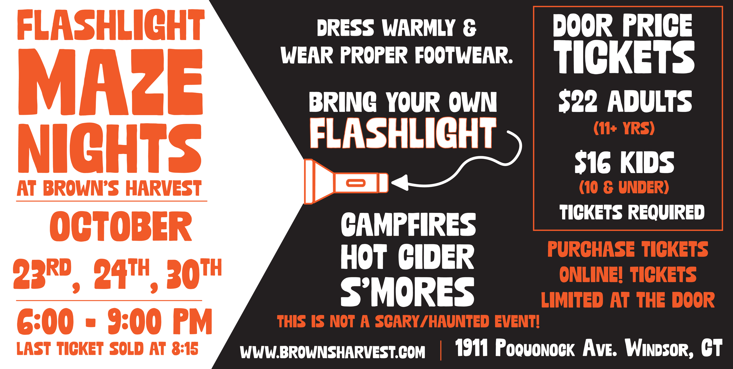 Flashlight Maze Nights