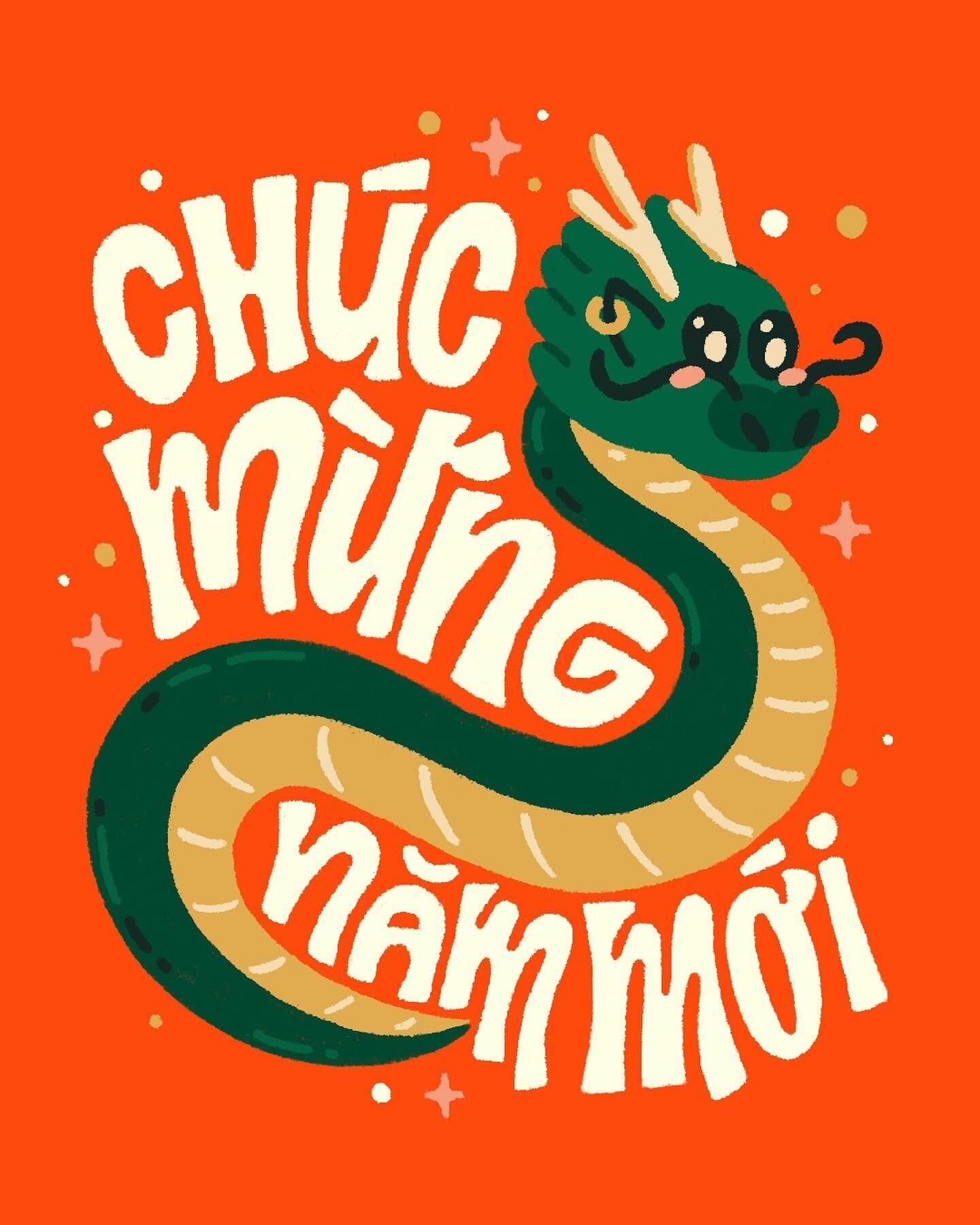 Ch&uacute;c mừng năm mới / happy lunar new year ! 🧧 🥳  wishing everyone a healthy and prosperous year of the dragon. ✨ take care of yourselves ❤️

#lunarnewyear #yearofthedragon #chucmungnammoi