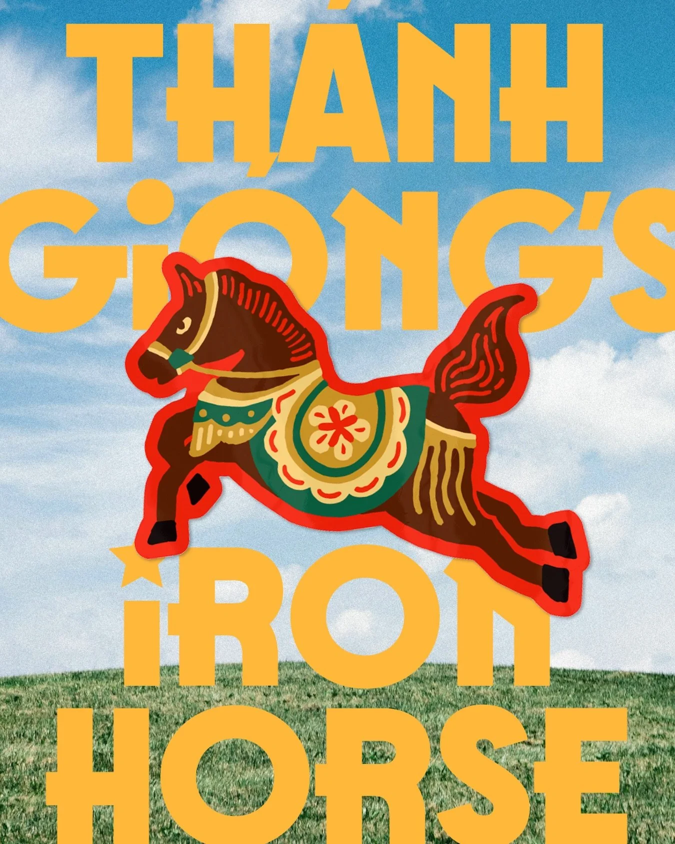 Th&aacute;nh Gi&oacute;ng is a legendary hero from Vietnamese folklore. As a young boy, he struggled to speak or move, until he was called upon to protect Vietnam from invaders. In that moment, he miraculously found his voice and asked for armor and 