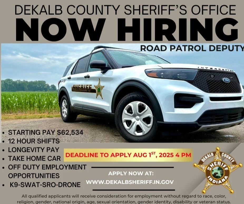 Now Hiring Road Patrol Deputy