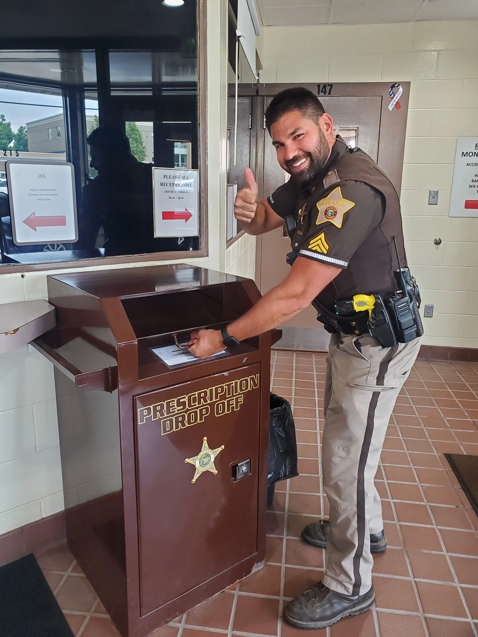 Prescription Drop off bins