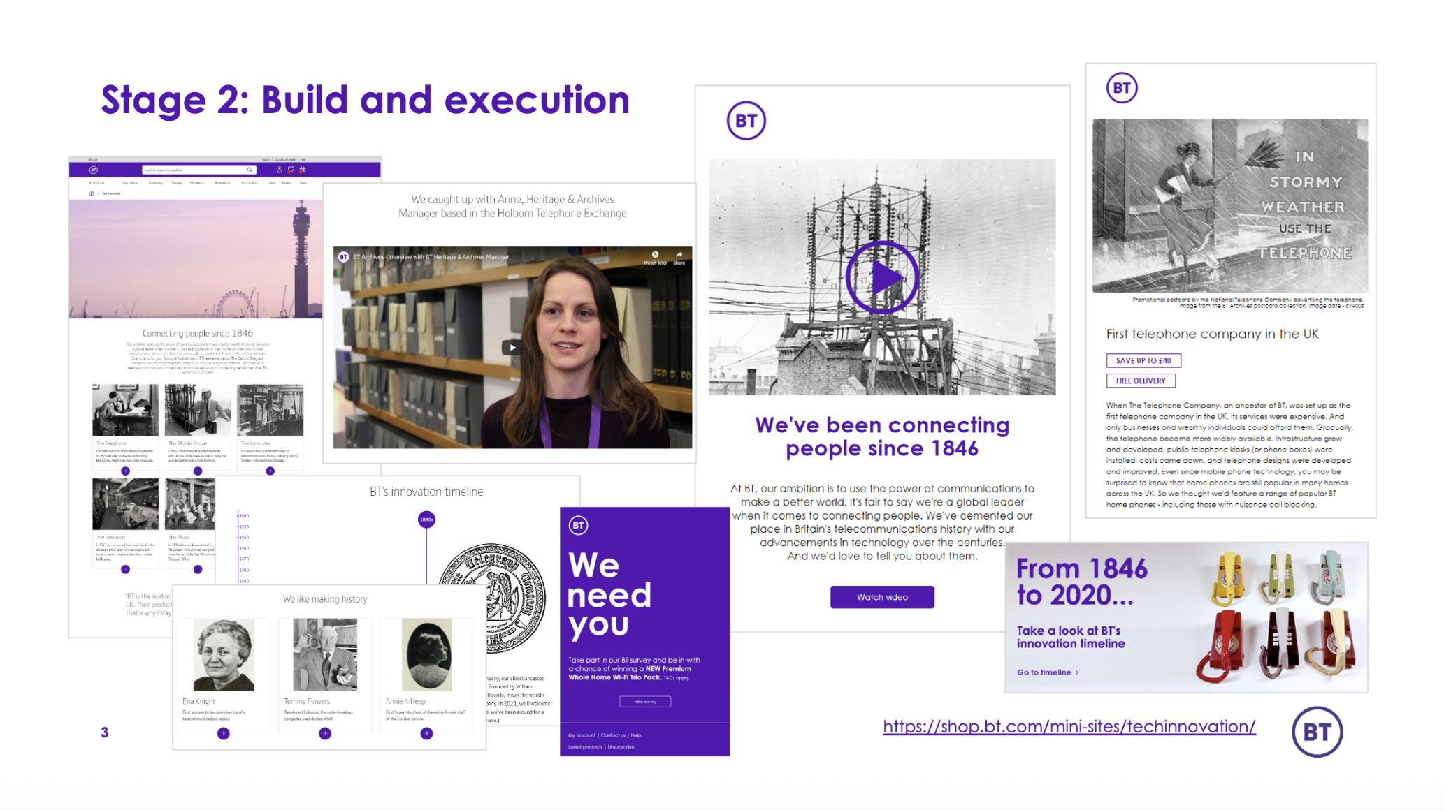 'Tech Innovation' campaign materials