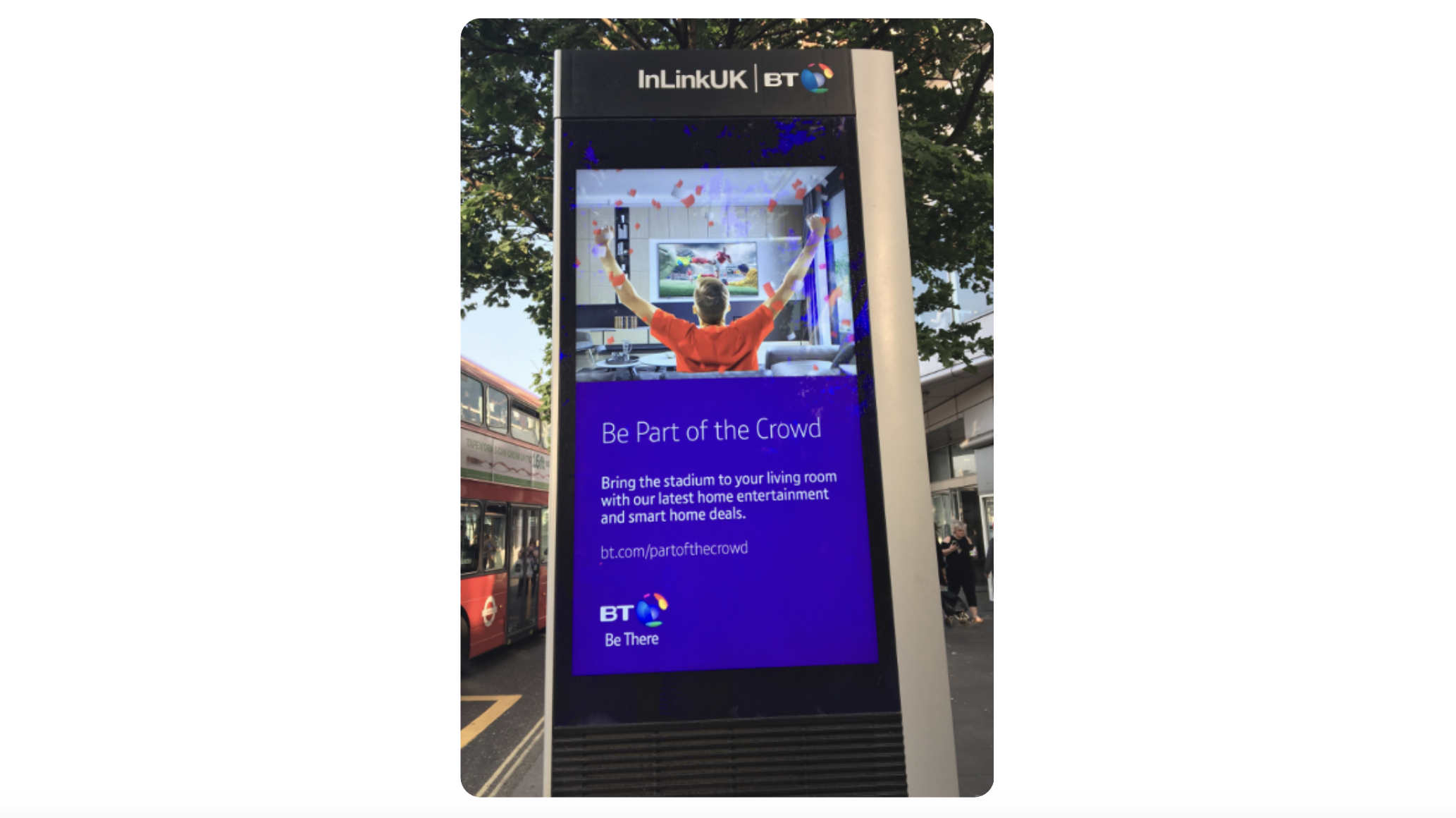 Out of home World Cup ad