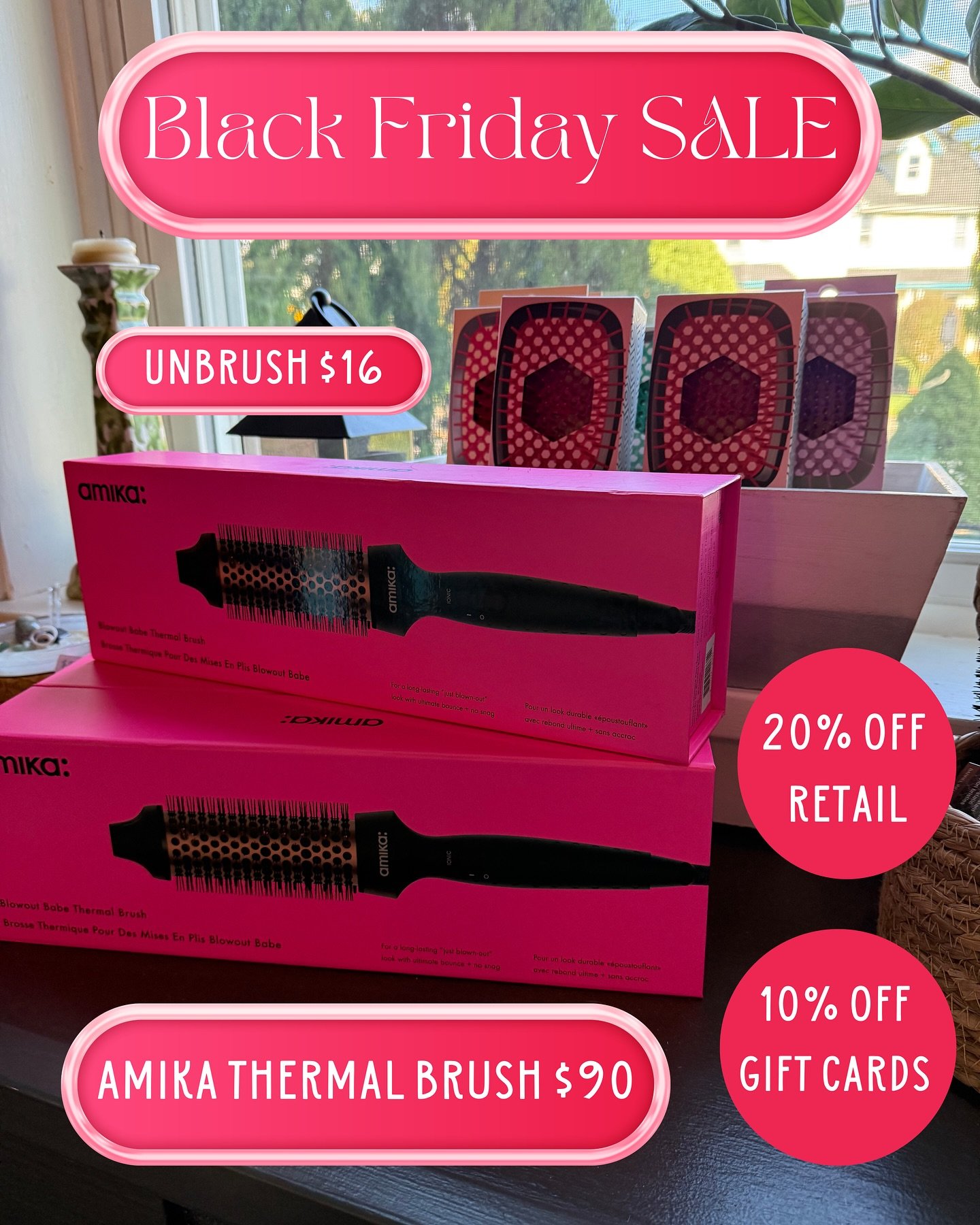 Don&rsquo;t miss our Black Friday SALE! 

Shop small this season and send this post to your mom, husband, sister, or whoever may need an idea on what to get you this year! 🤶🏼&hearts;️

#shopsmallnj #southjerseysalons #somerspointnj #blackfridaysalo