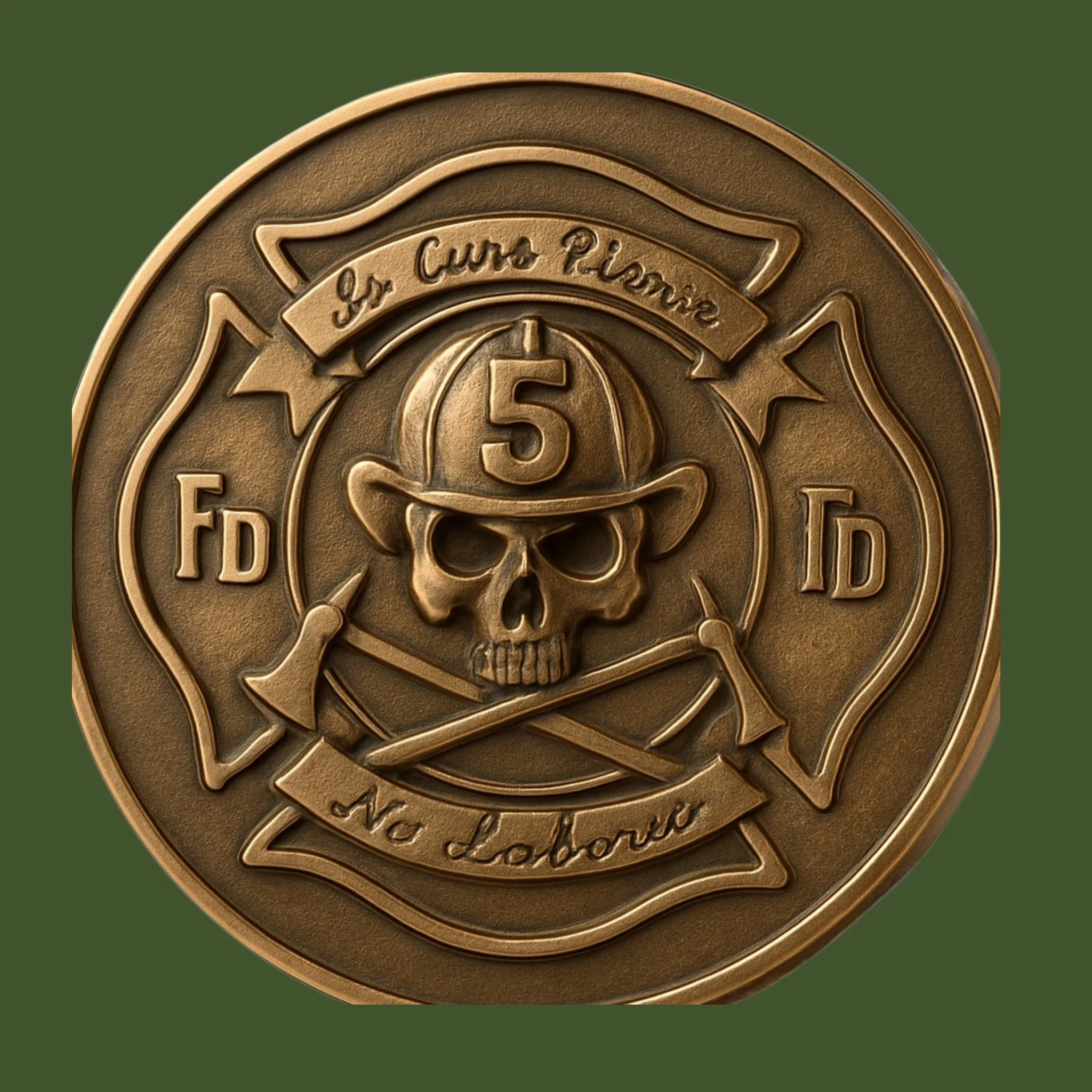 Custom Laser Engraved Challenge Coin