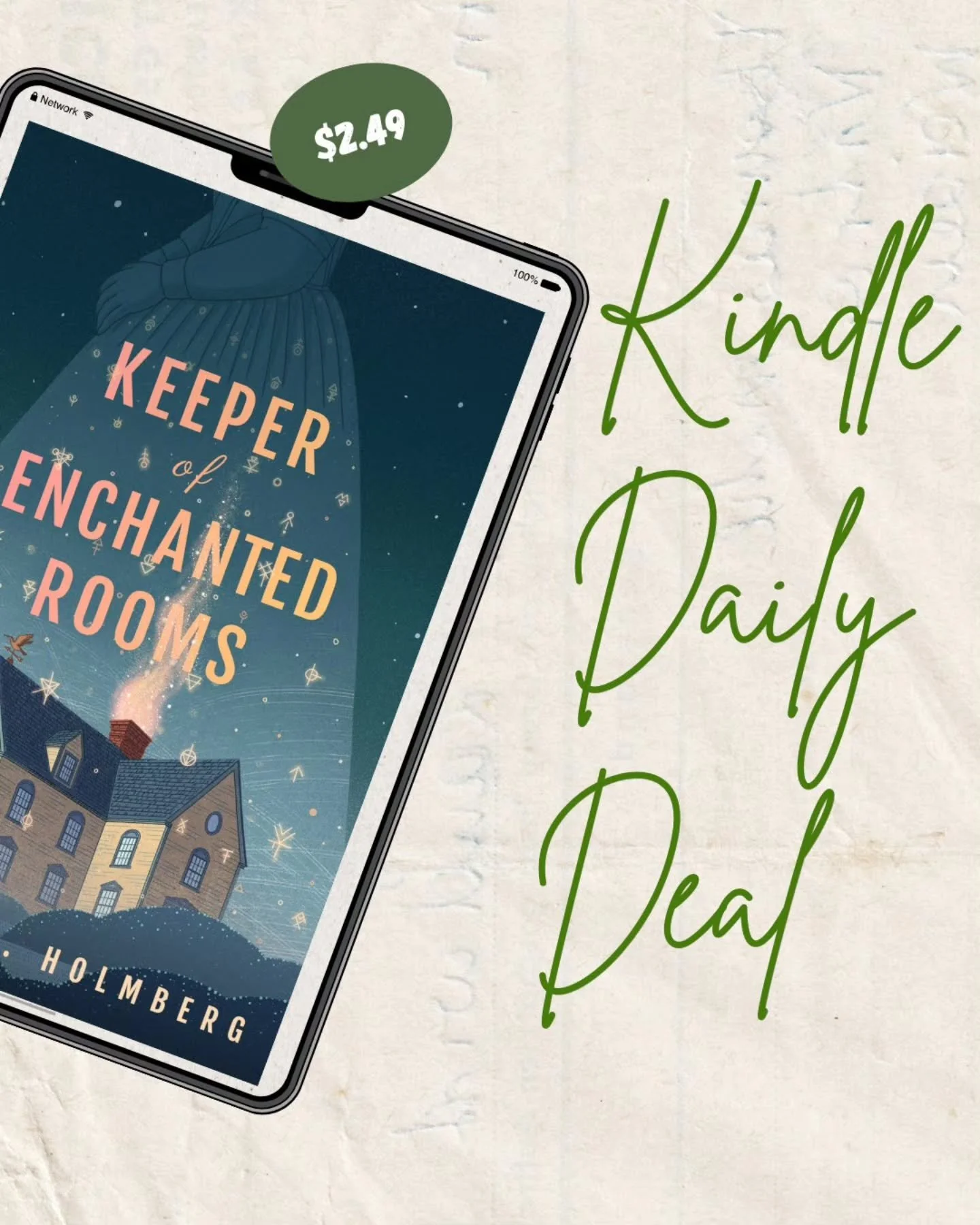𝗞𝗶𝗻𝗱𝗹𝗲 𝗗𝗮𝗶𝗹𝘆 𝗗𝗲𝗮𝗹 over on Amazon, link in stories. My storefront link is in bio 👌⁣
⁣
~*~⁣
⁣
Whimbrel House book 1⁣
⁣
Rhode Island, 1846. Estranged from his family, writer Merritt Fernsby is surprised when he inherits a remote estate i
