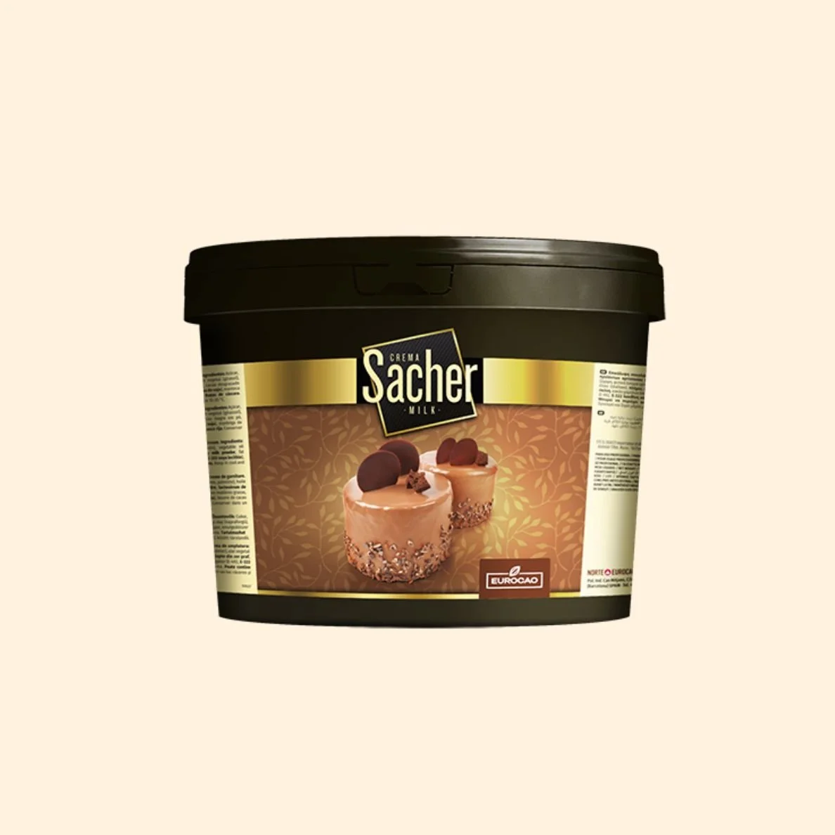 Crema Sacher Milk Eurocao