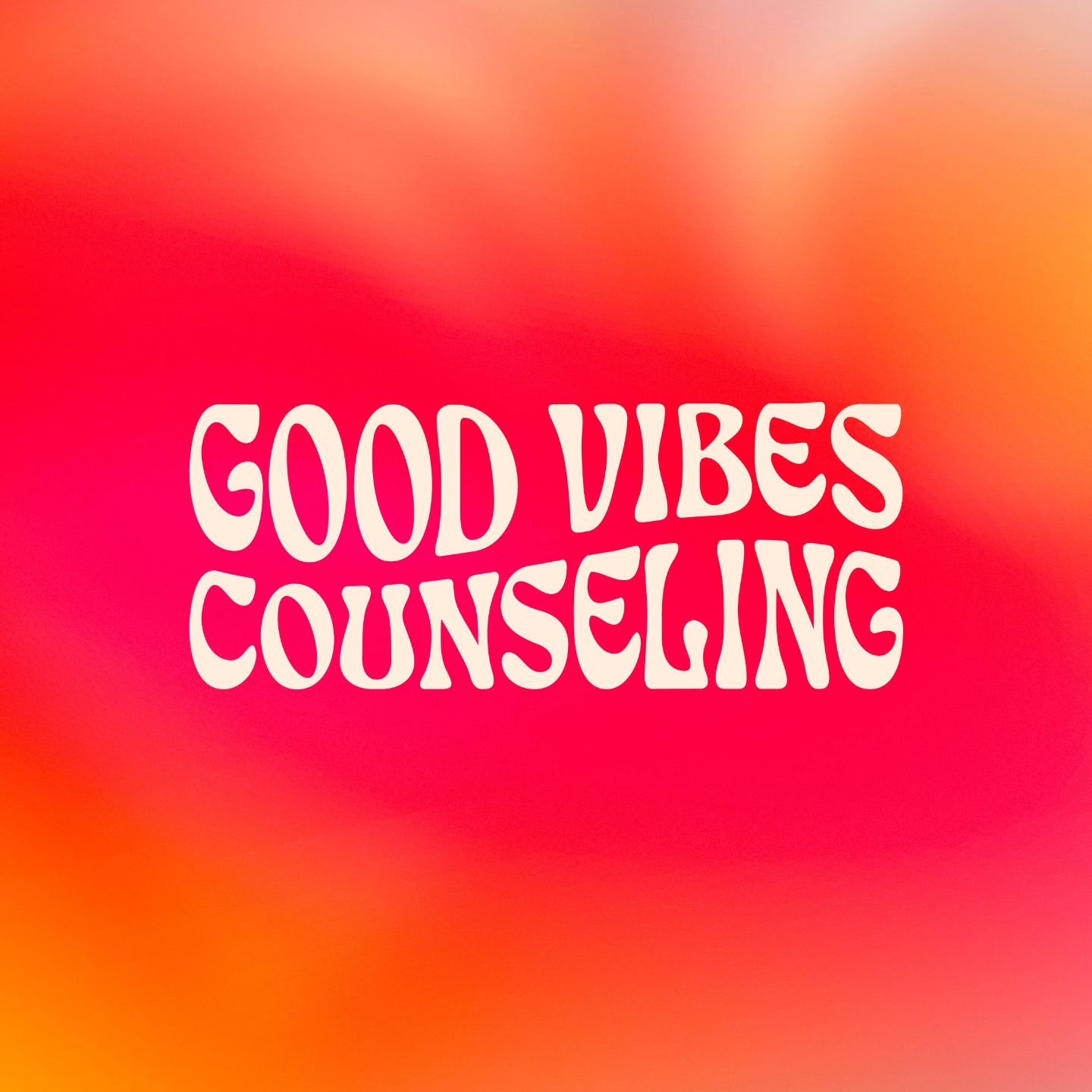 Working with @yournameosu on the branding for Good Vibes Counseling was so unbelievably fun!!! Chantille&rsquo;s practice name is inspired by The Beach Boys&rsquo; song Good Vibrations, and we wanted to bring those funky, psychedelic vibes to her des