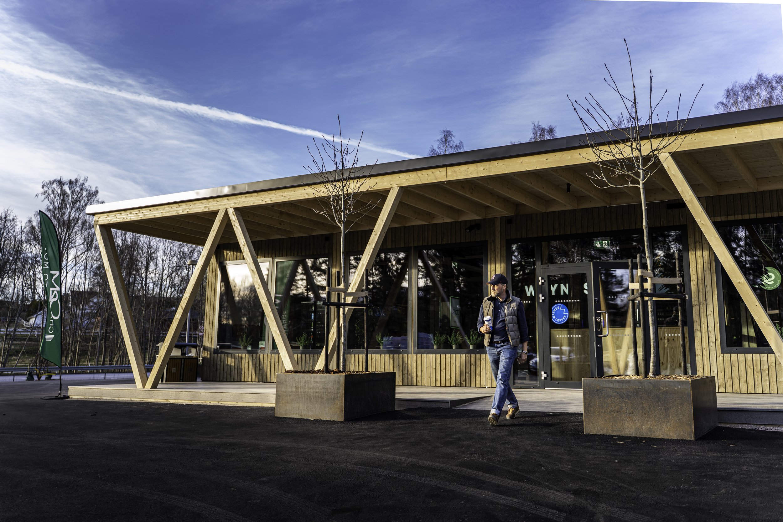 Vi öppnar vårt italienska restaurangkoncept med 24/7-butik i Härnösand!