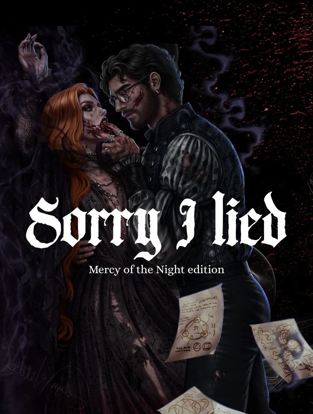 Sorry I lied💁🏻&zwj;♀️I might be a vampire

Some love stories begin with a kiss.
Others begin with a hunt.

In Tarvisiae, saints bleed, monsters are supposed to be myths, and Giovanni Crivelli has spent his life believing every curse can be cataloge
