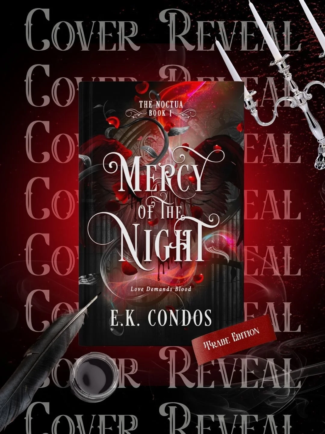 You thought I was done with the secrets?! Of course not&hellip;it&rsquo;s my birthday month! There will be secrets dropping left and right🦉

The amazing trade edition cover reveal of Mercy of the Night from @krafigs_creative 

MOTN is coming March 9