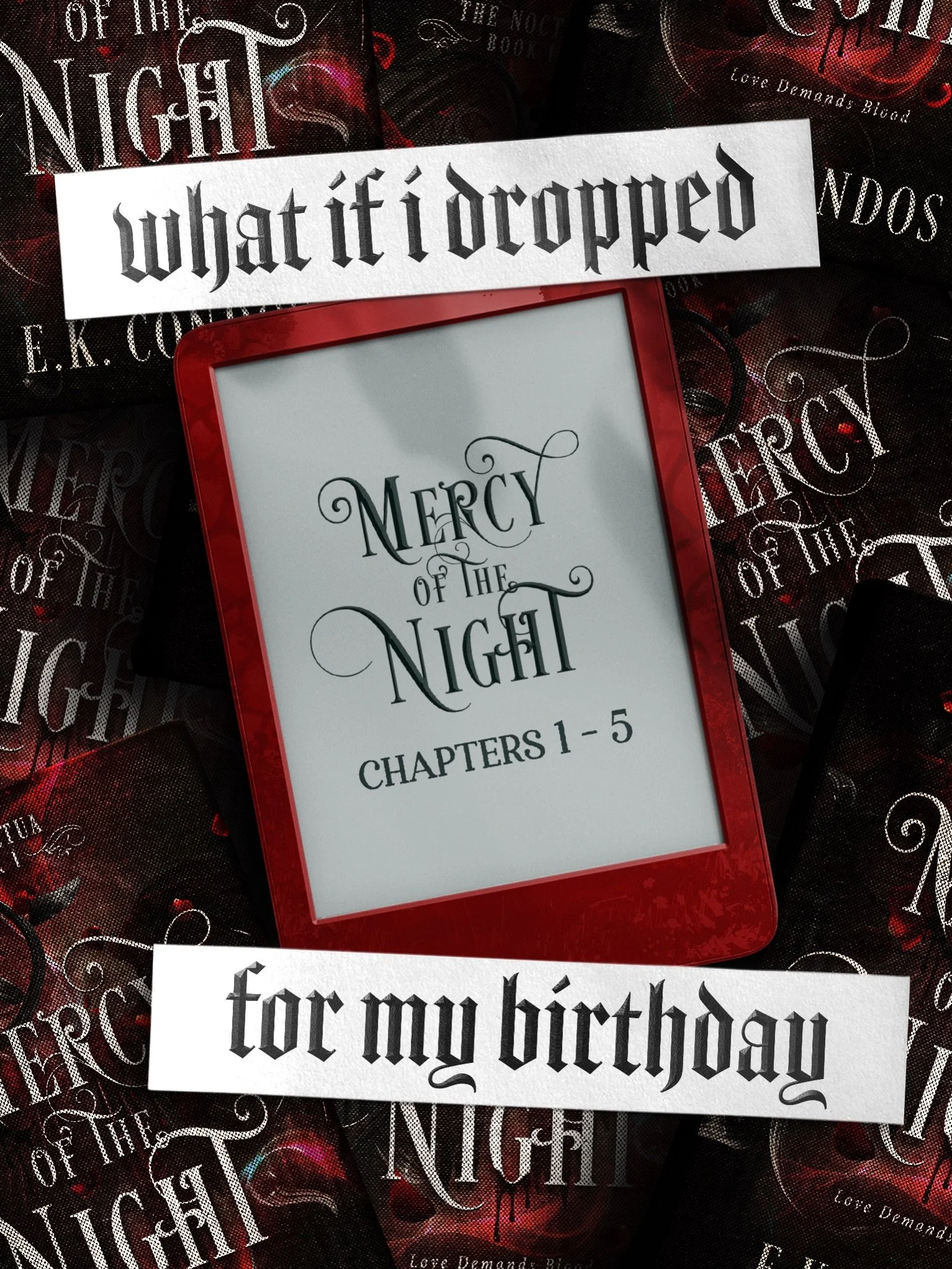Help me celebrate my birthday this Monday by taking a sneak peek into Mercy of the Night, my upcoming gothic fantasy, a newsletter exclusive! Comment NEWS to get on the list🦉

He was supposed to hunt the monster.
He never expected to fall for her in