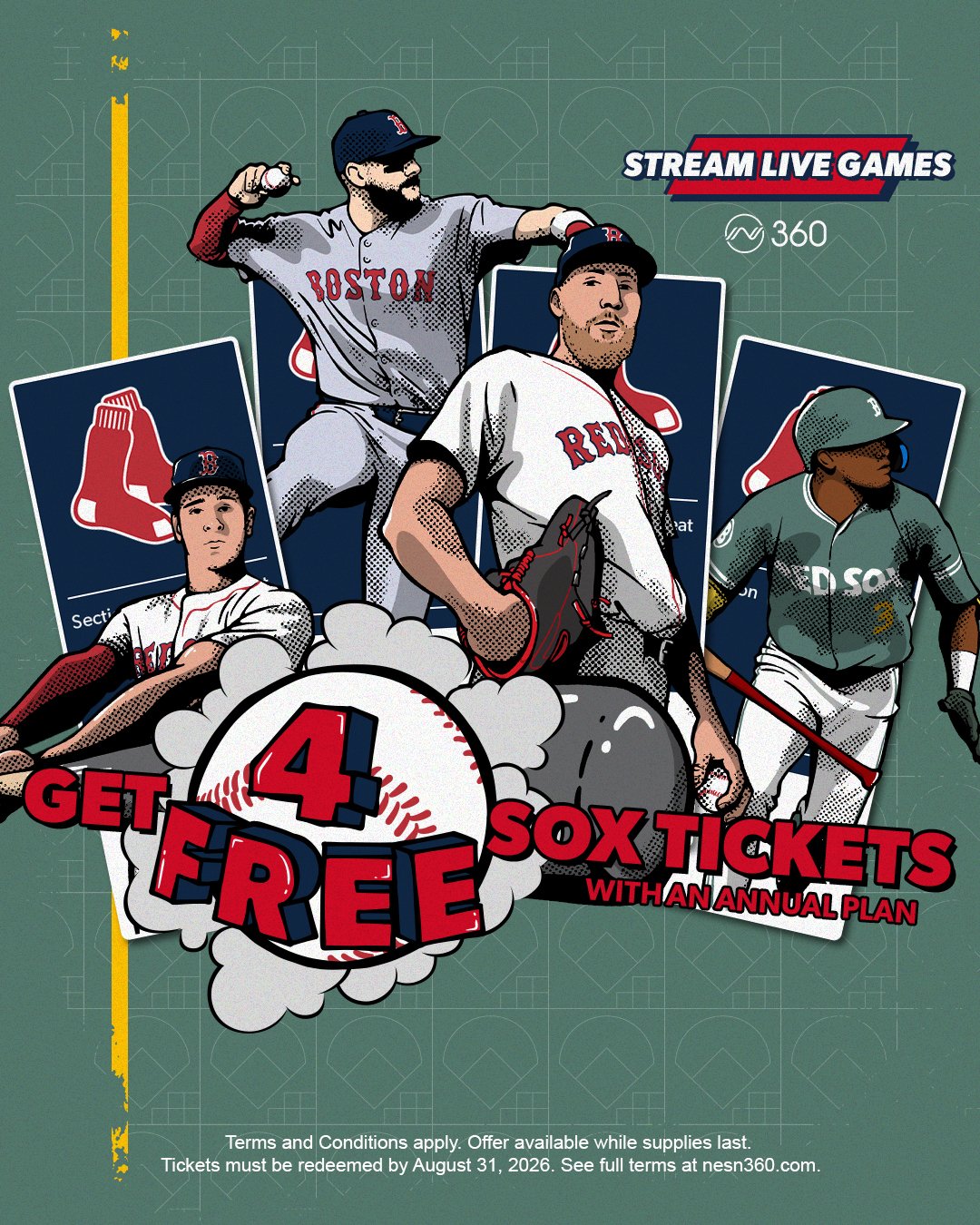 A wrestler labeled “STORROW DRIVE” clotheslines two others labeled “PENSKE” and “U-HAUL” under a “Welcome to Boston” sign.