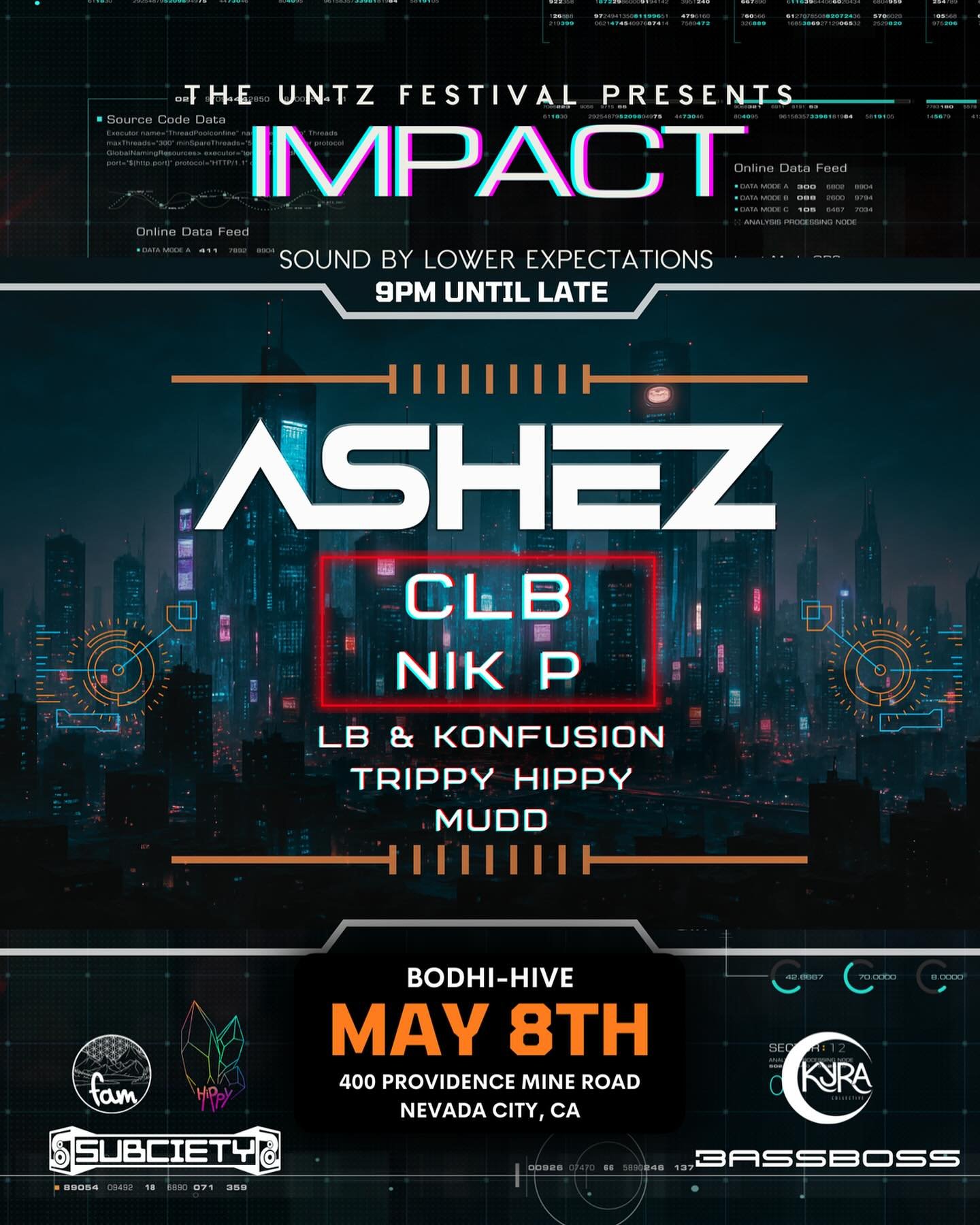 ASHEZ - IMPACT - The Untz & Fam Productions Pre-Party