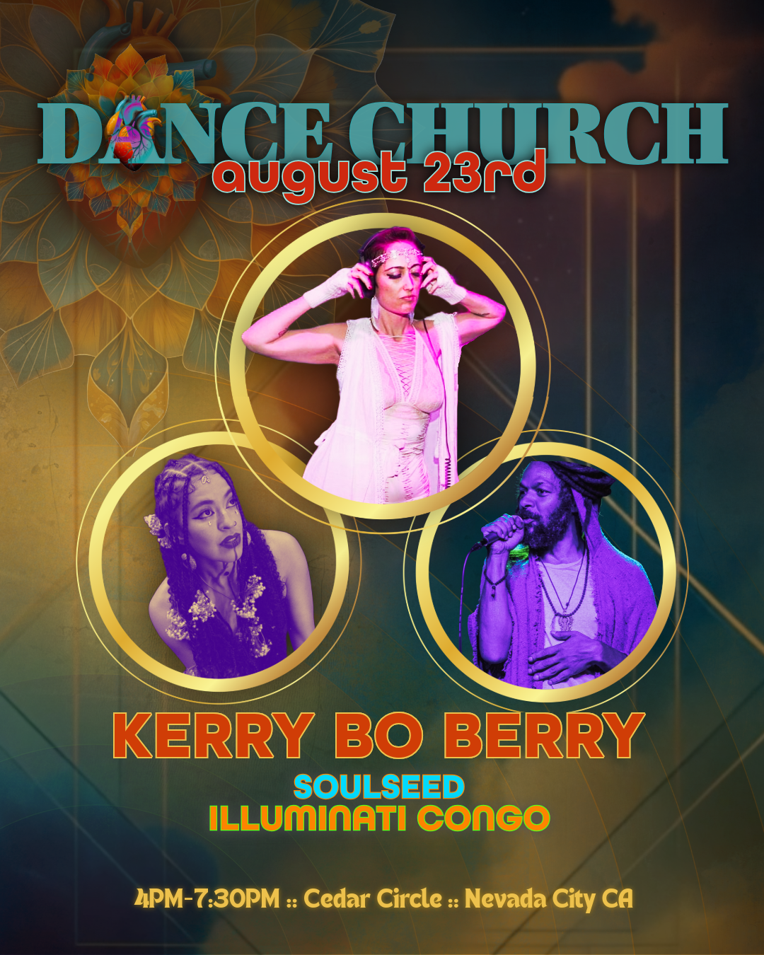 Dance Church: Kerry Bo Berry, Soulseed, Illuminati Congo