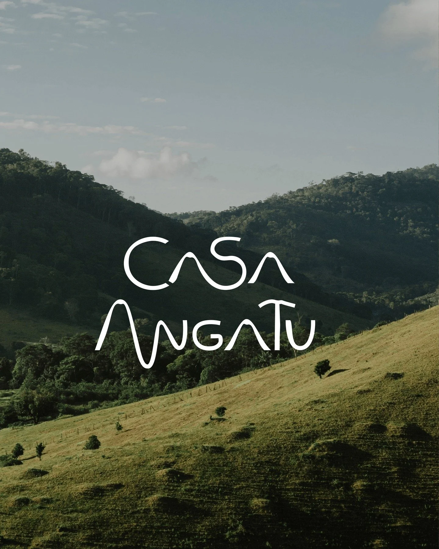 Branding for Casa Angatu, a boutique hotel in the countryside of Minas Gerais, Brazil | VOA Design | 2023