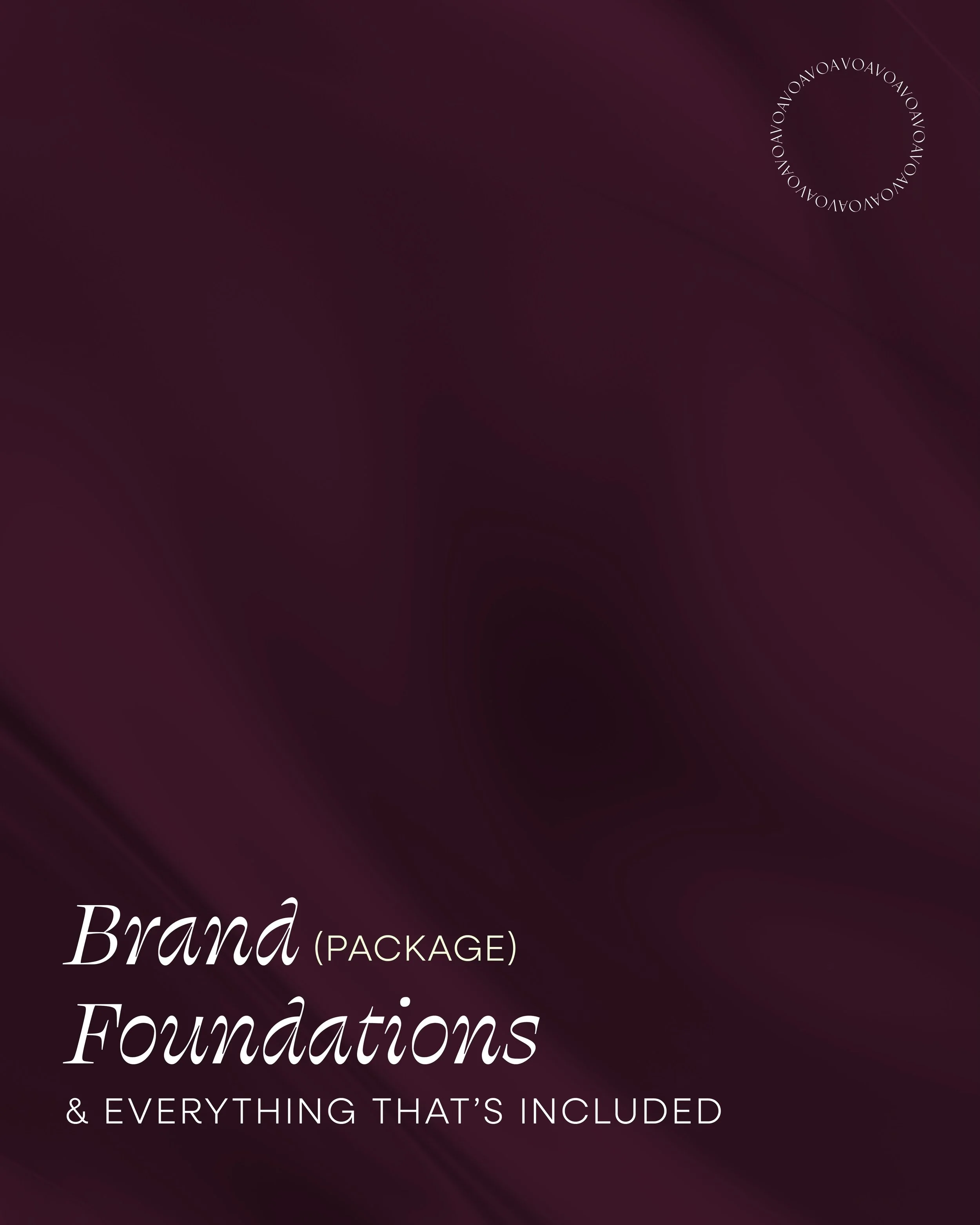 A look at everything we include in our package &ldquo;Brand Foundations&rdquo; for our clients.

A strong brand doesn&rsquo;t need to be complicated. It needs to be intentional and well structured from day one. Brand Foundations is where we start: st
