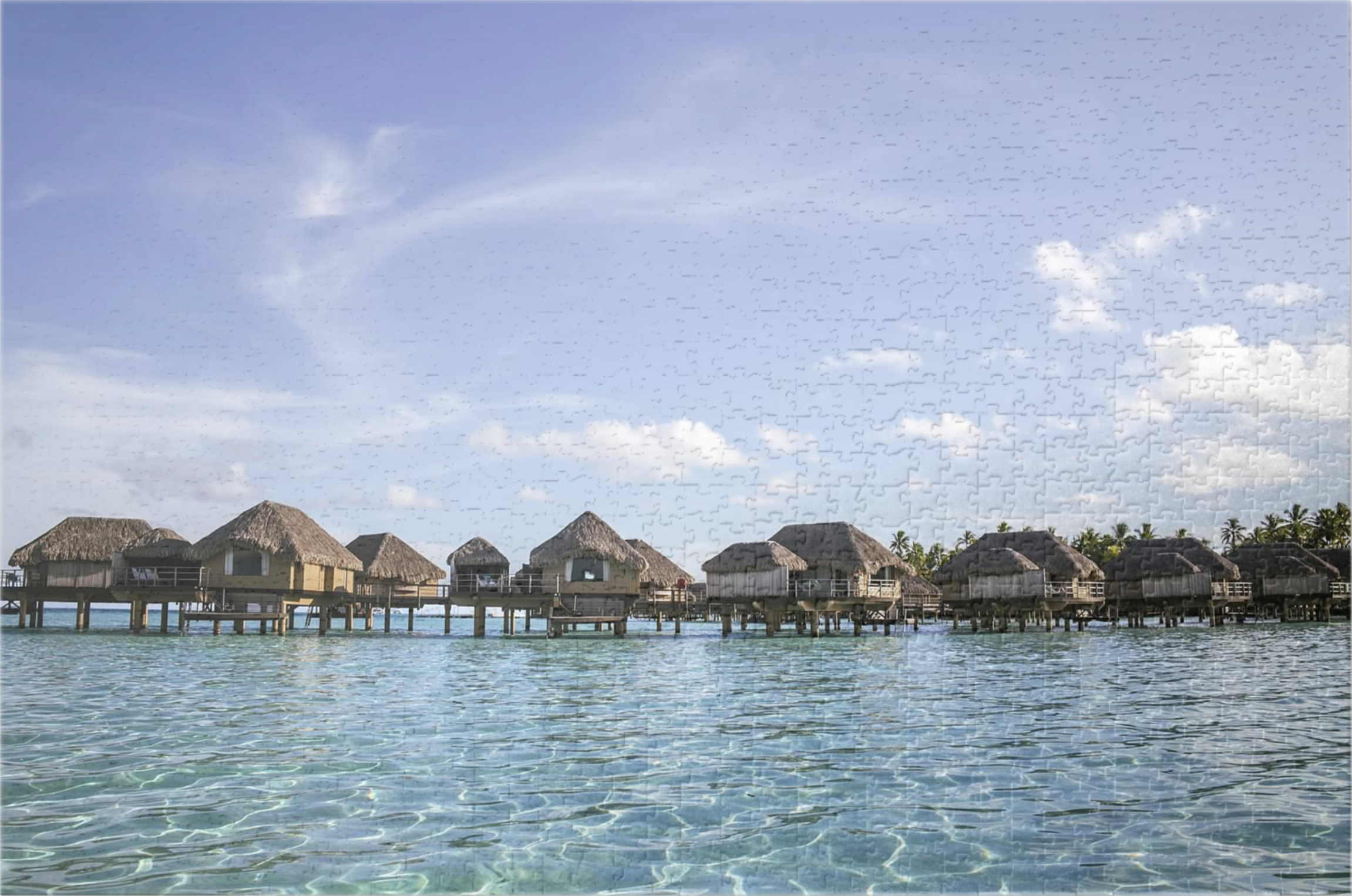 1014 Pieces: Bora Bora, Tahiti