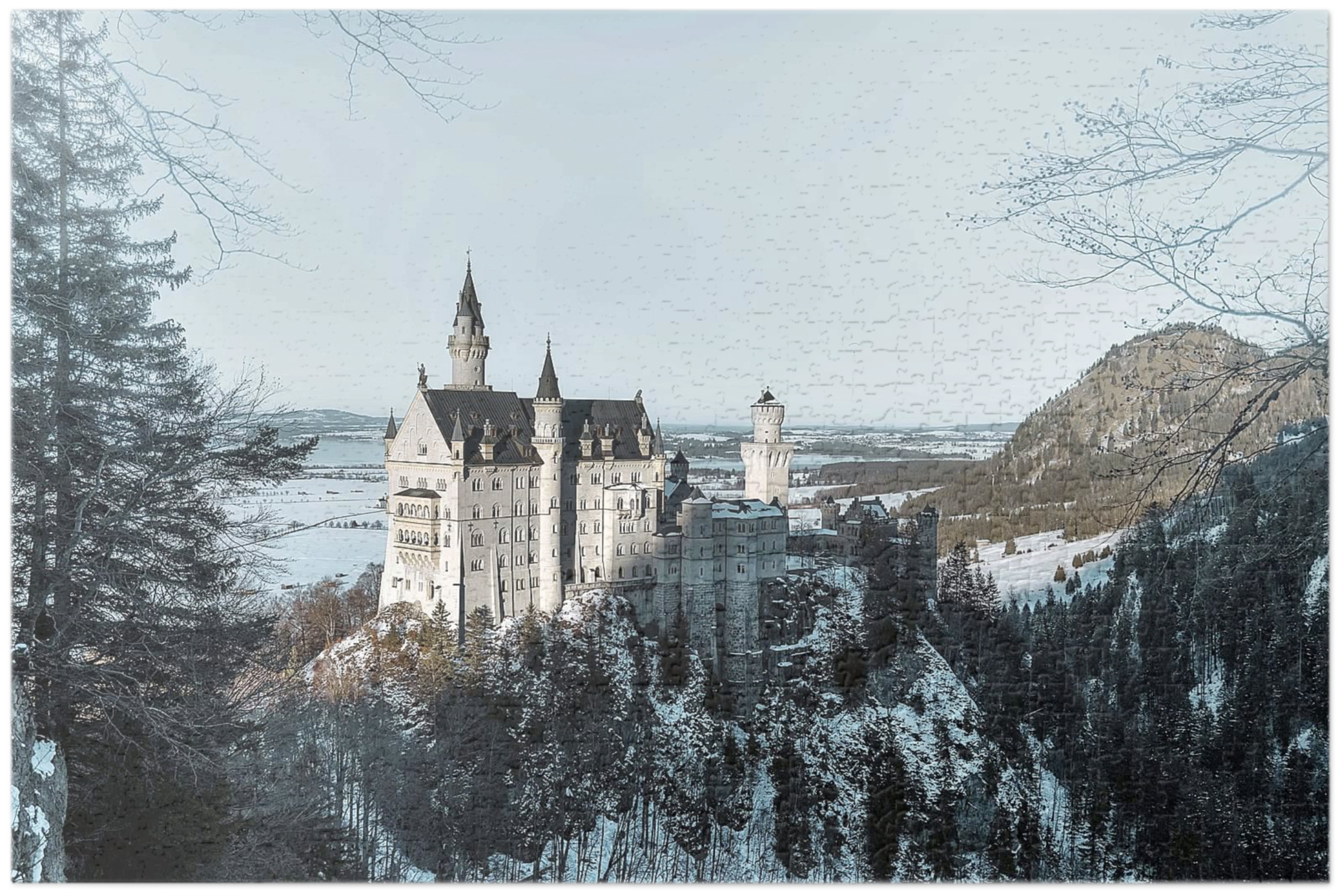 1014 pieces: Neuschwanstein Castle, Germany