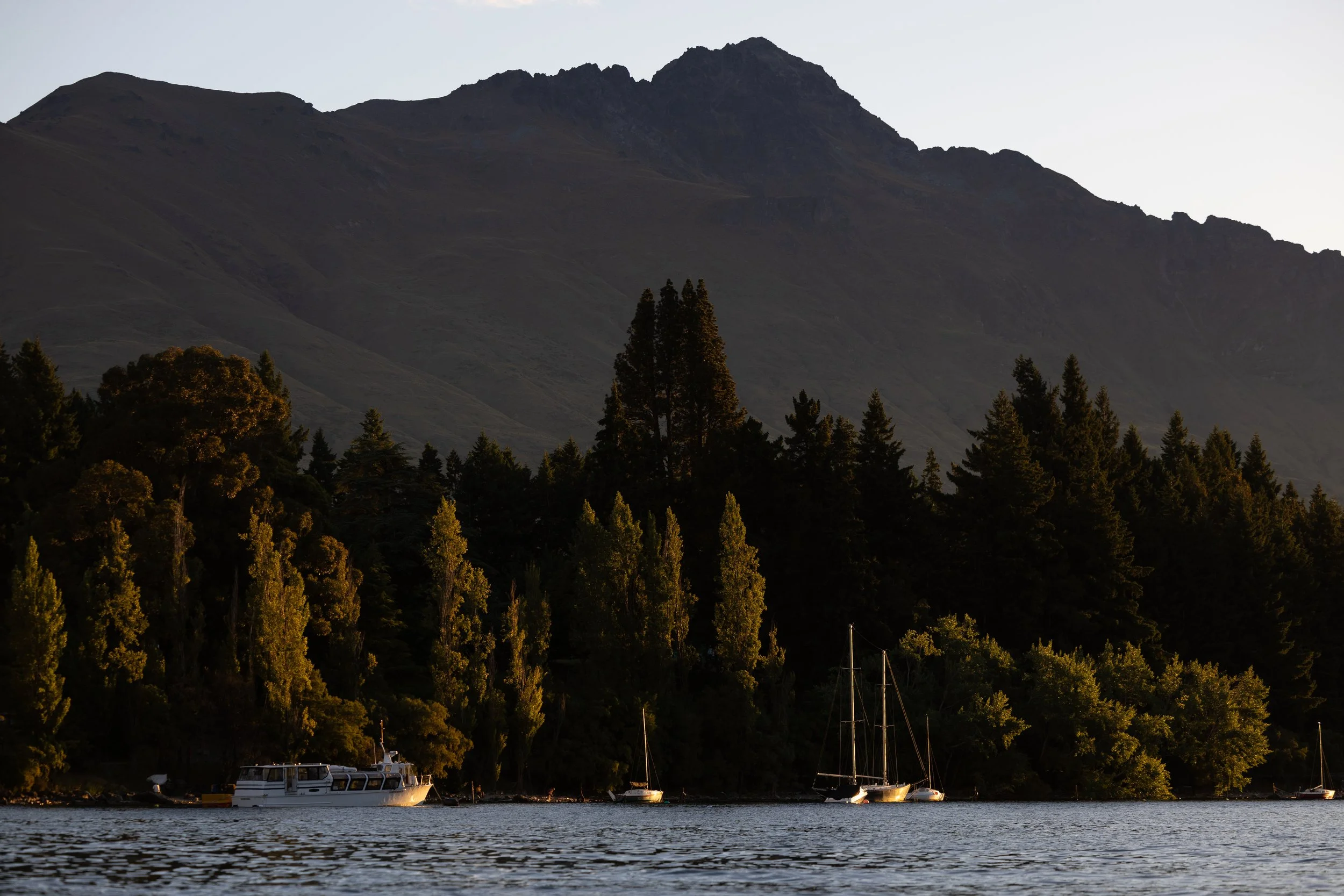 Sunset in South New Zealand