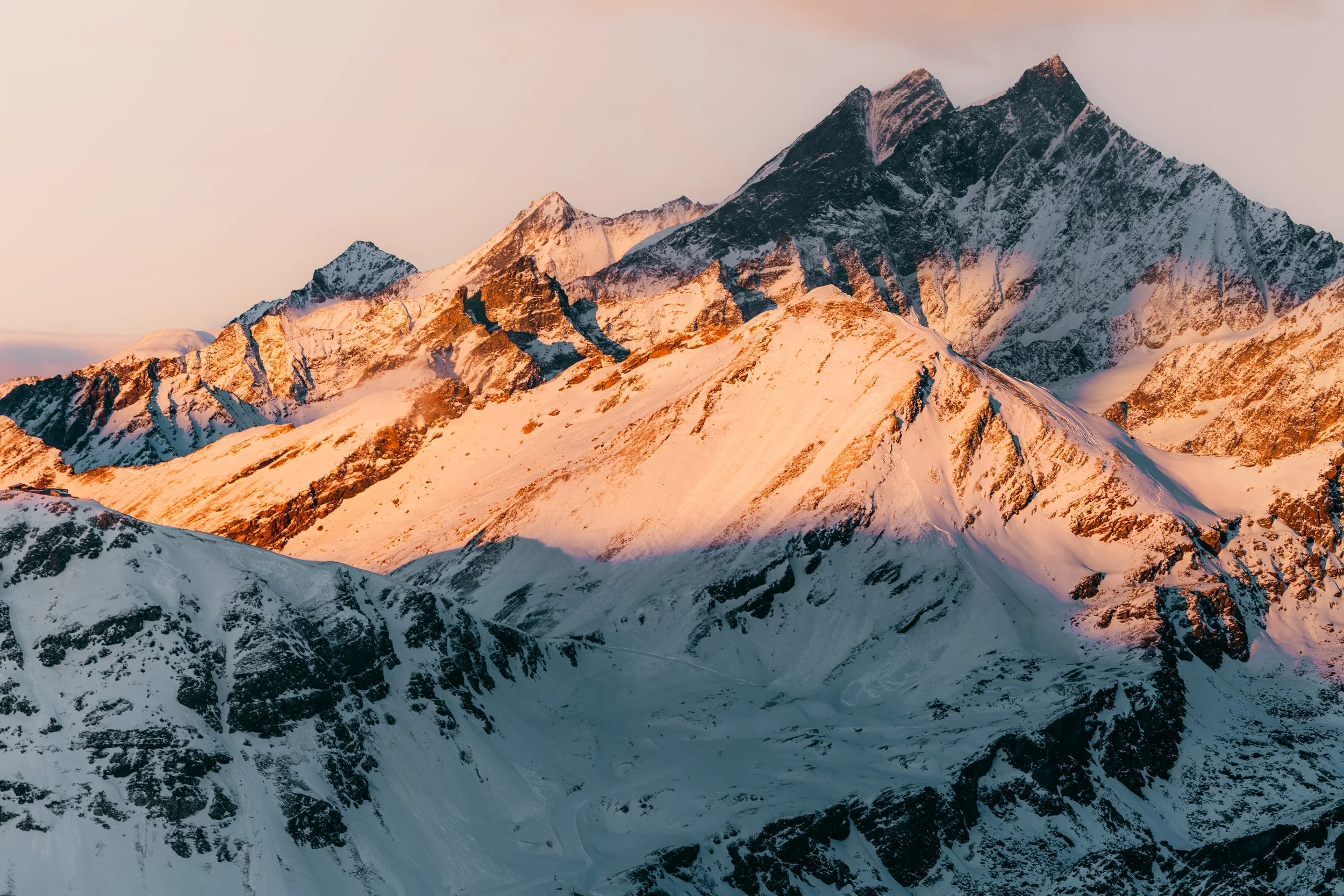 Swiss Alps Sunset