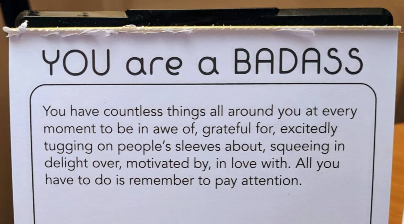 A Note of Encouragement