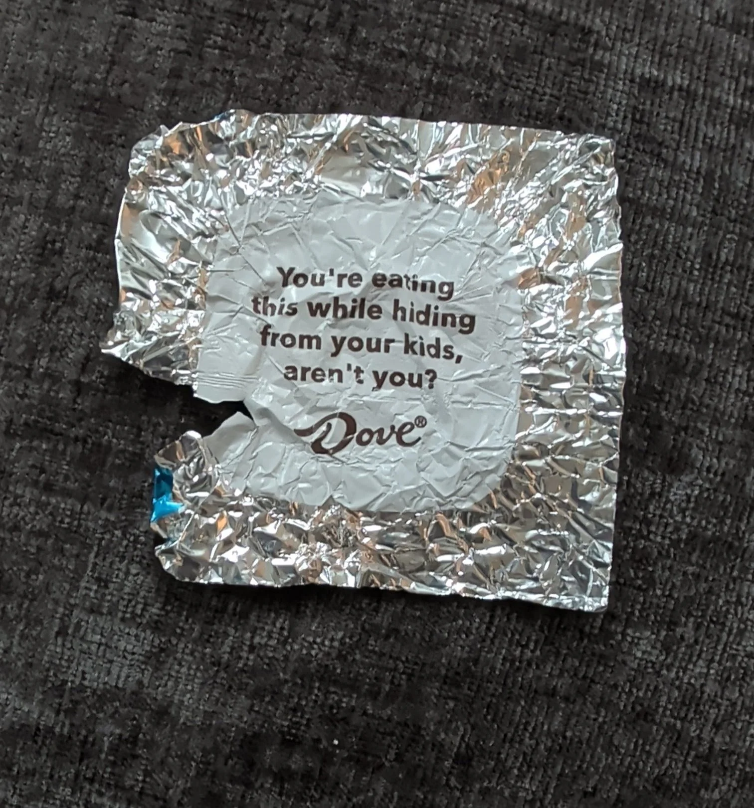 Hide the chocolate!