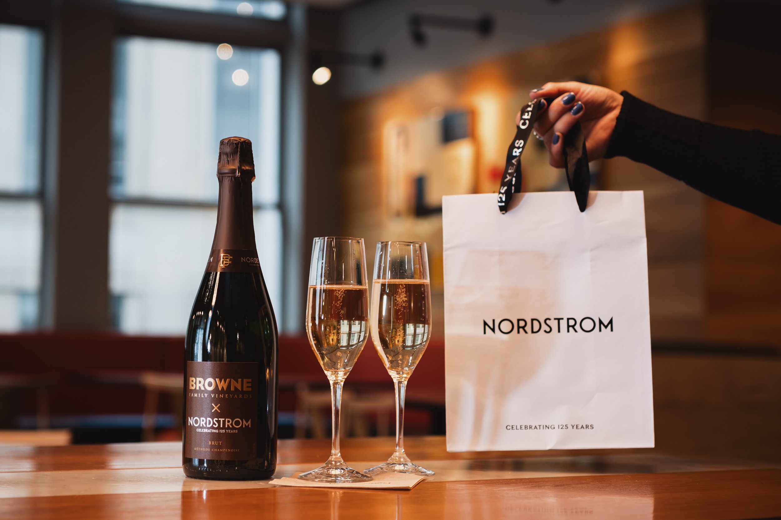 Browne&nbsp;x Nordstrom:&nbsp;An Exclusive Méthode Champenoise Brut to Celebrate Nordstrom's 125th Anniversary&nbsp;