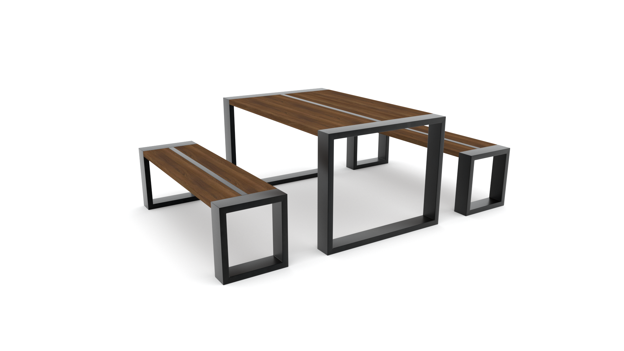 Dining Table Set 2 Walnut.png