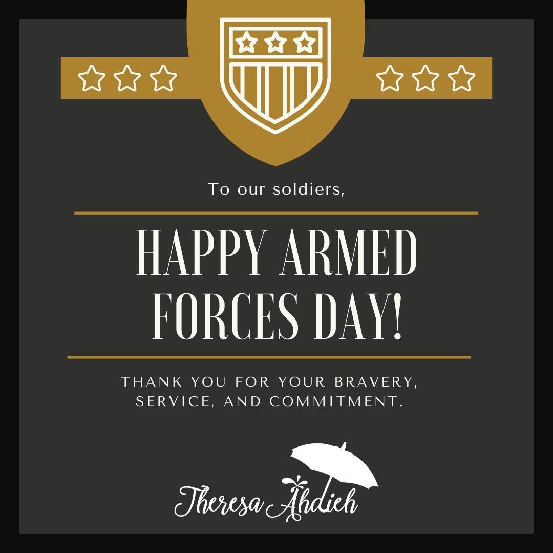 Armed Forces Day!
.
.
.
.
#TheresaAhdieh #Windermere #Seattle #RealEstate #UnderthePinkUmbrella #AllInForYou #WeAreWindermere