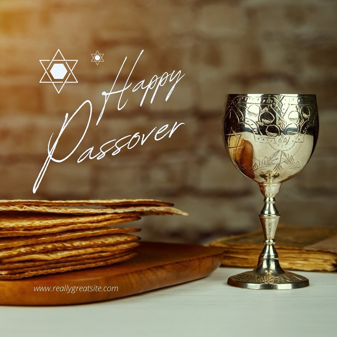 Happy Passover to our Jewish friends!