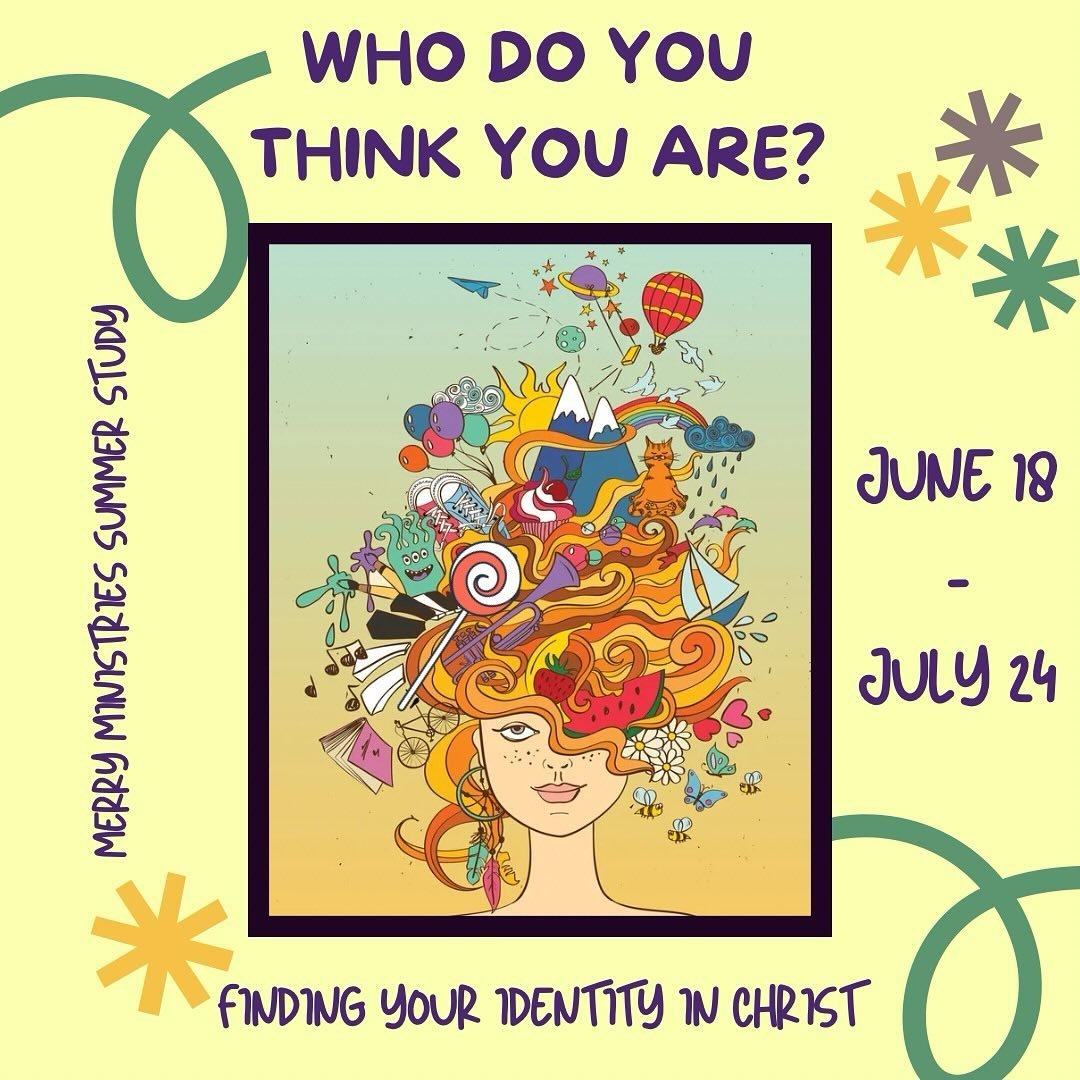 WHO DO YOU THINK YOU ARE? What defines your life and makes you who you are? Identity is a big topic these days!  Is your identity found in what you DO FOR WORK or your EDUCATION, your HOBBIES? Are you defined by your ROLES, your MARITAL STATUS? your 