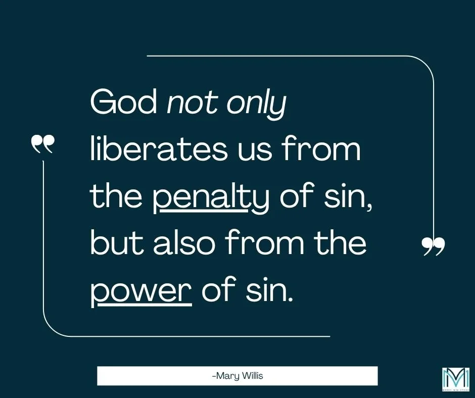 Mary reminded us as she taught through Romans 6, that &quot;we can have confidence that God has provided, through Christ, everything we need to live FAITHFUL &amp; FRUITFUL lives&quot;. 

If you missed last week's lesson, you can find it on our websi