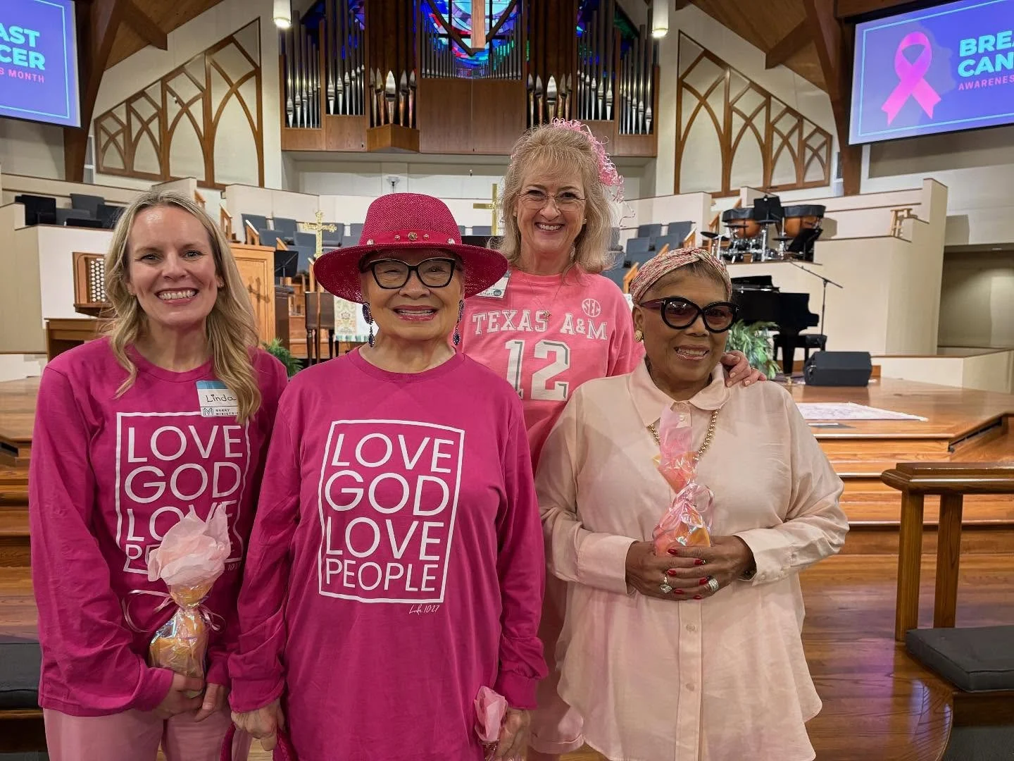 Thanks for showing up and PINKING out this week, and remember to schedule your mammogram for 2025 if you haven&rsquo;t already had it done! 💕